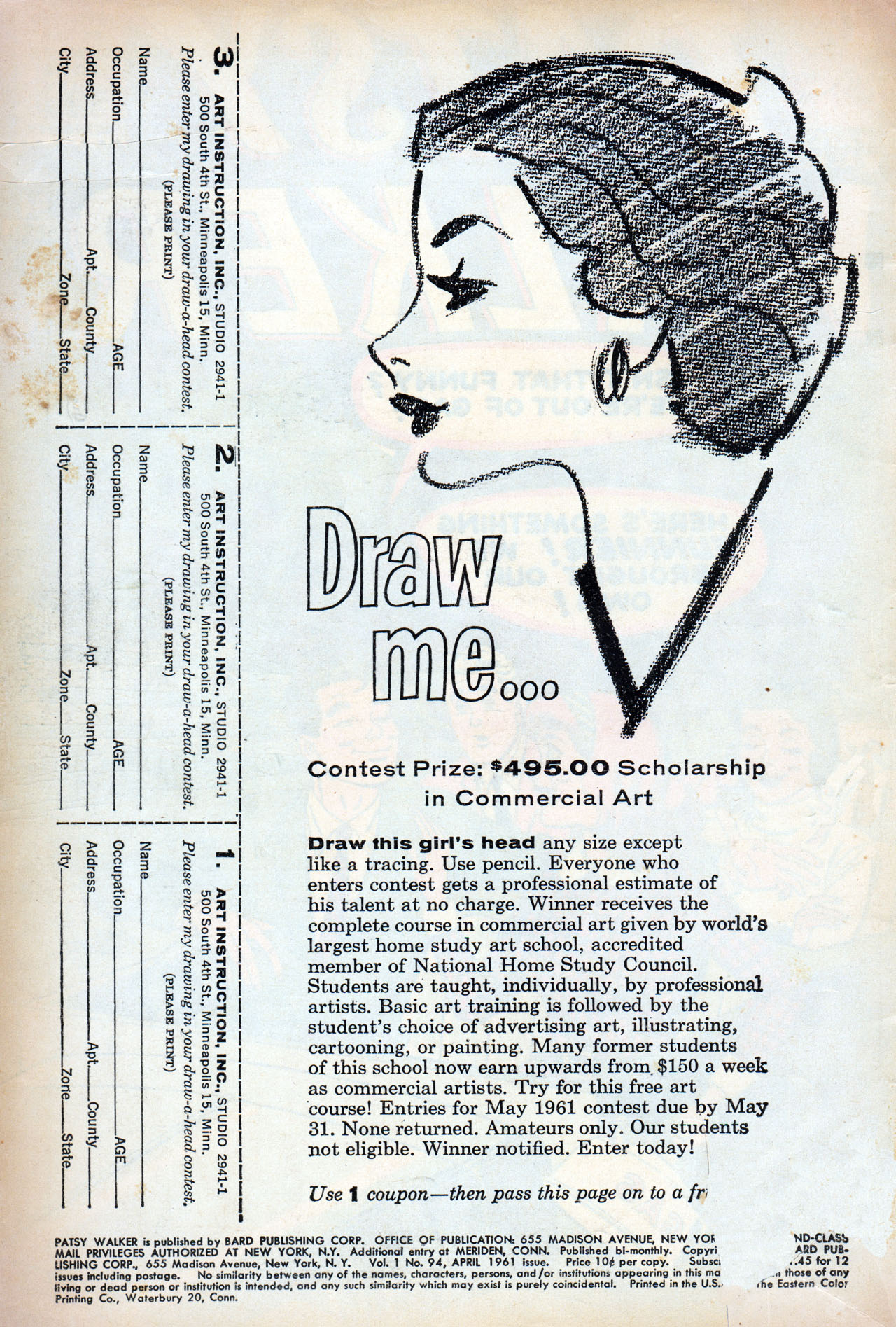 Read online Patsy Walker comic -  Issue #94 - 2