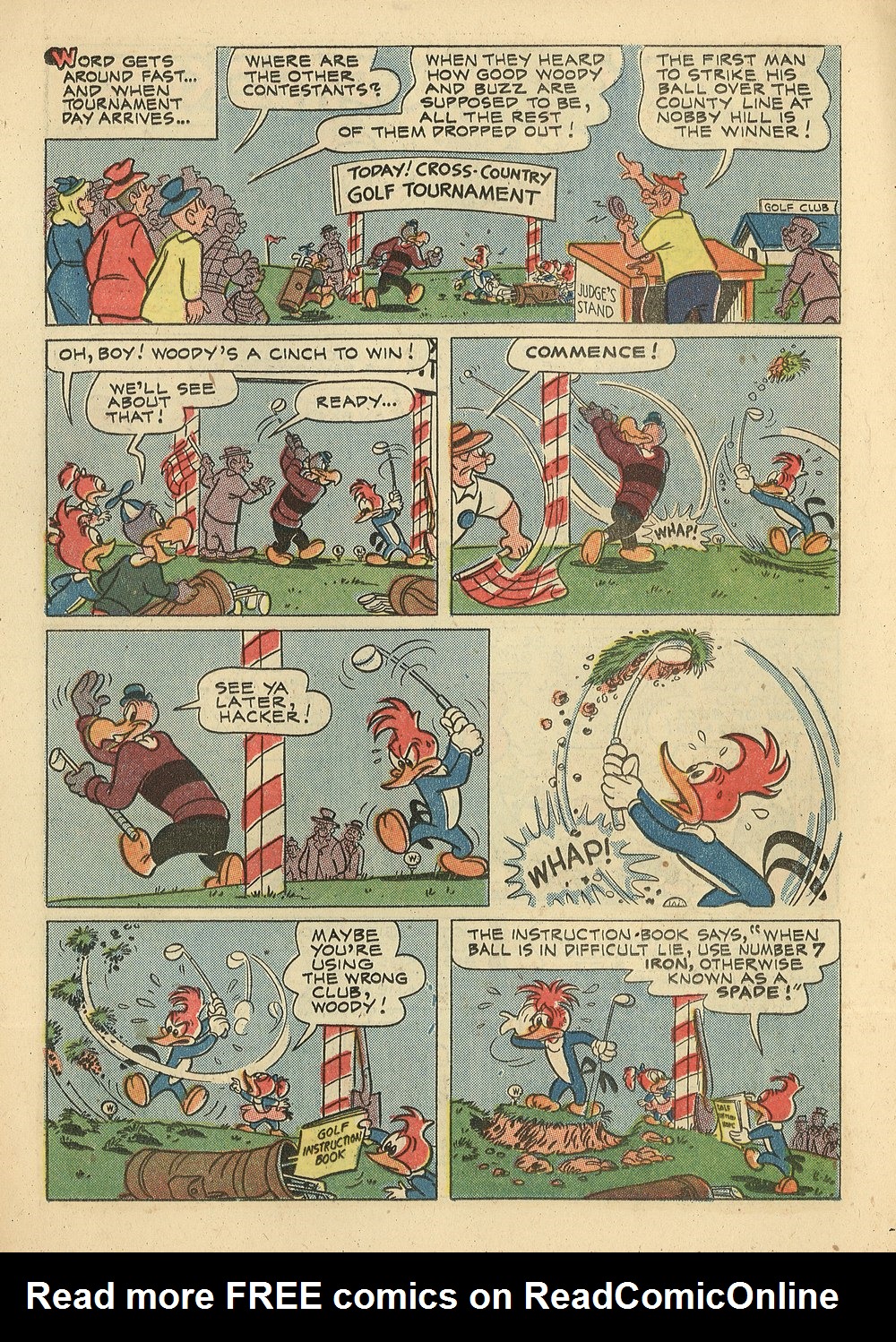 Read online Walter Lantz Woody Woodpecker (1952) comic -  Issue #26 - 14