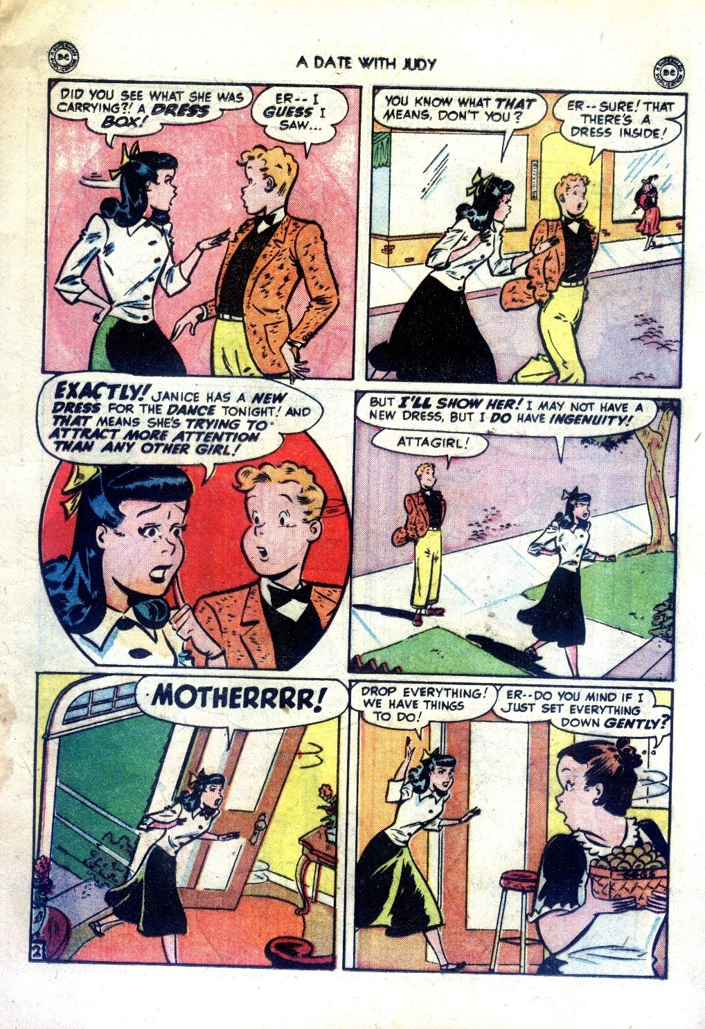 Read online A Date with Judy comic -  Issue #13 - 19