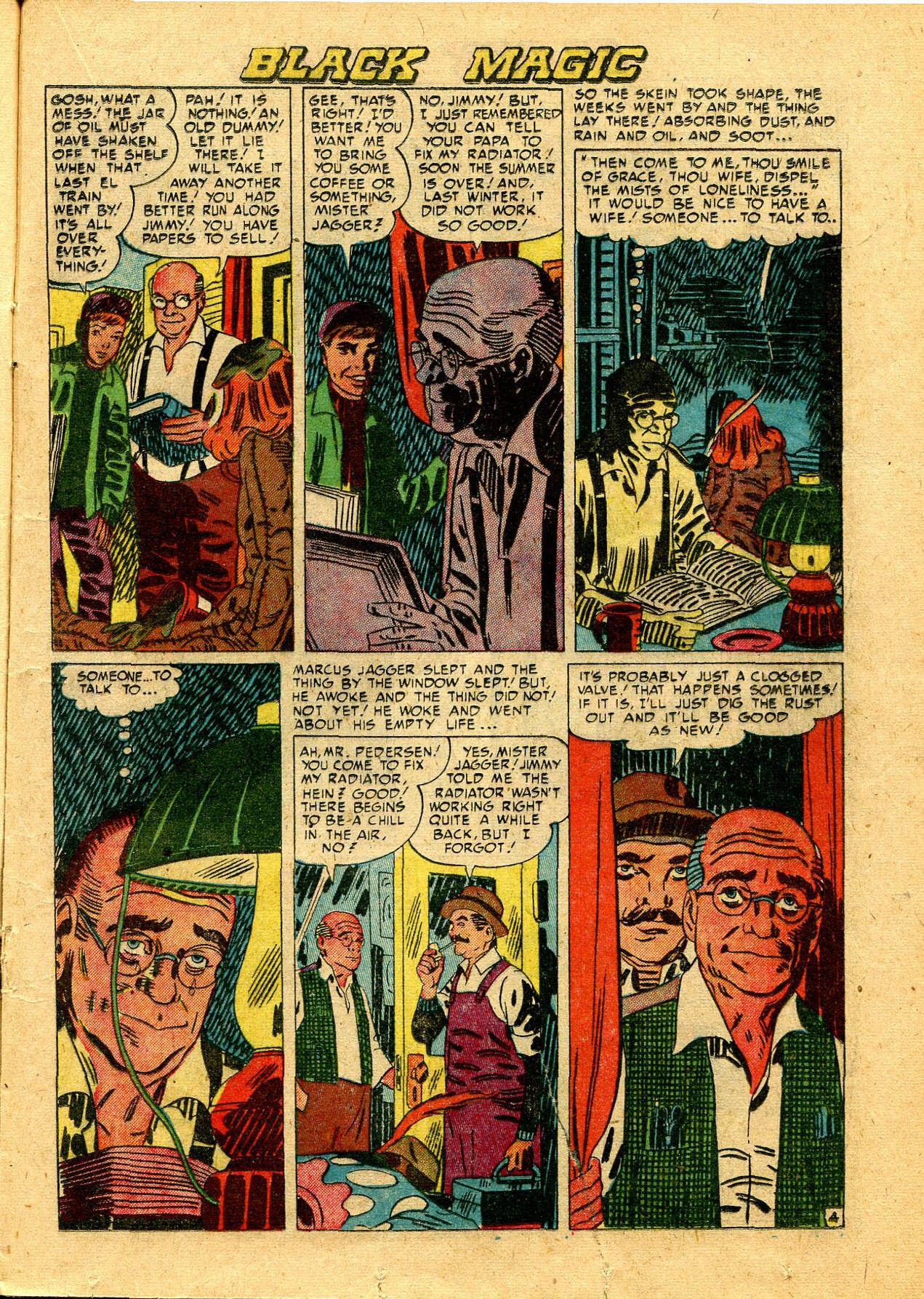 Read online Black Magic (1950) comic -  Issue #13 - 17