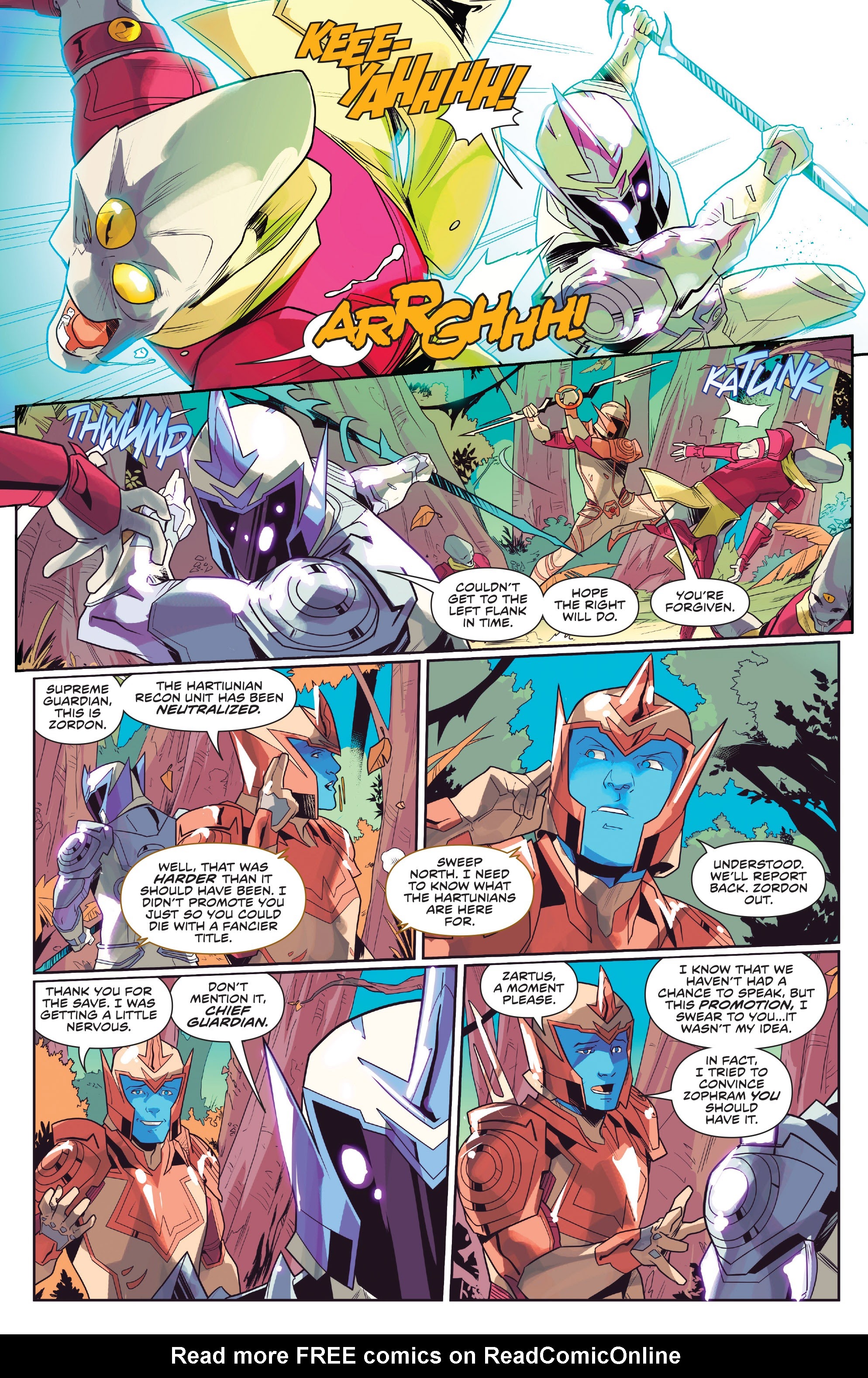Read online Mighty Morphin comic -  Issue #6 - 4