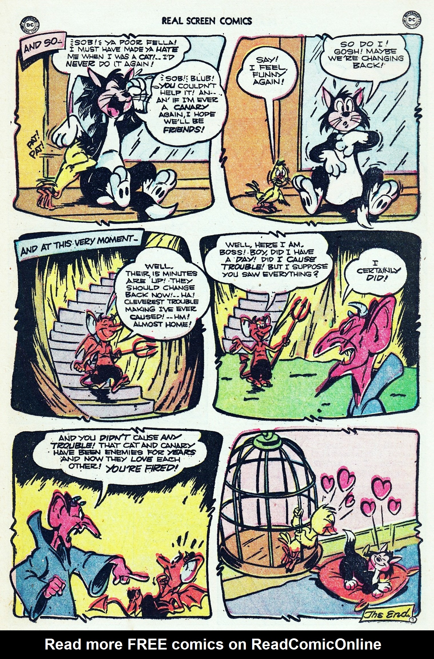 Read online Real Screen Comics comic -  Issue #27 - 19