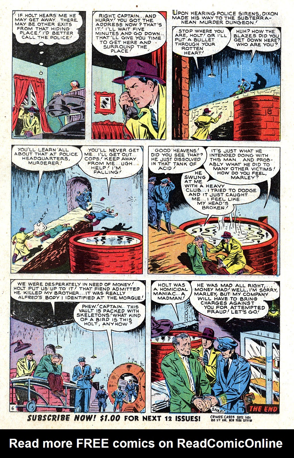 Read online Crime Cases Comics (1951) comic -  Issue #5 - 18