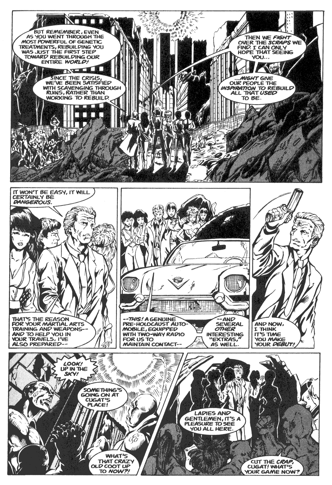 Read online Ex-Mutants (1986) comic -  Issue #1 - 23