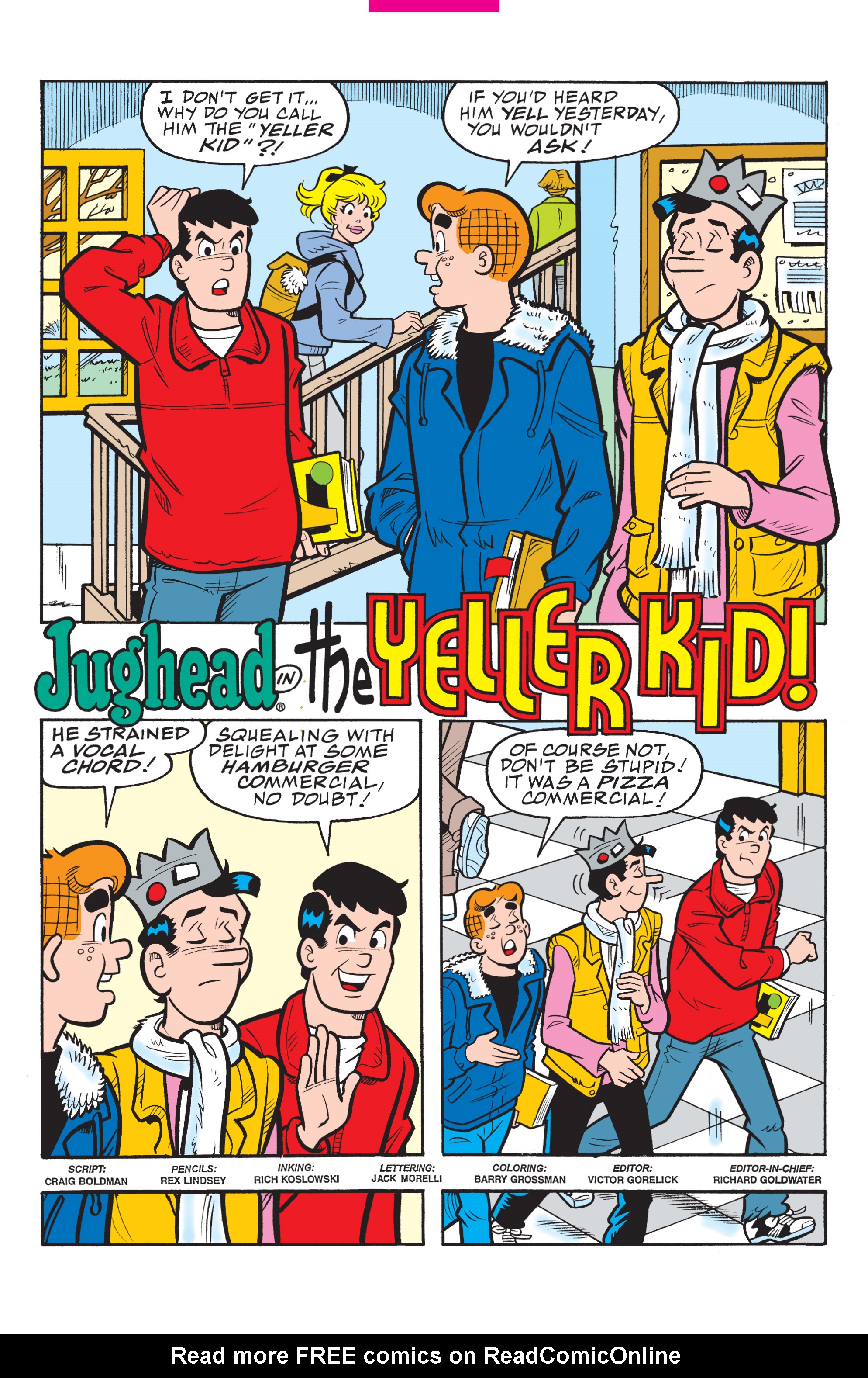Read online Archie's Pal Jughead Comics comic -  Issue #170 - 2
