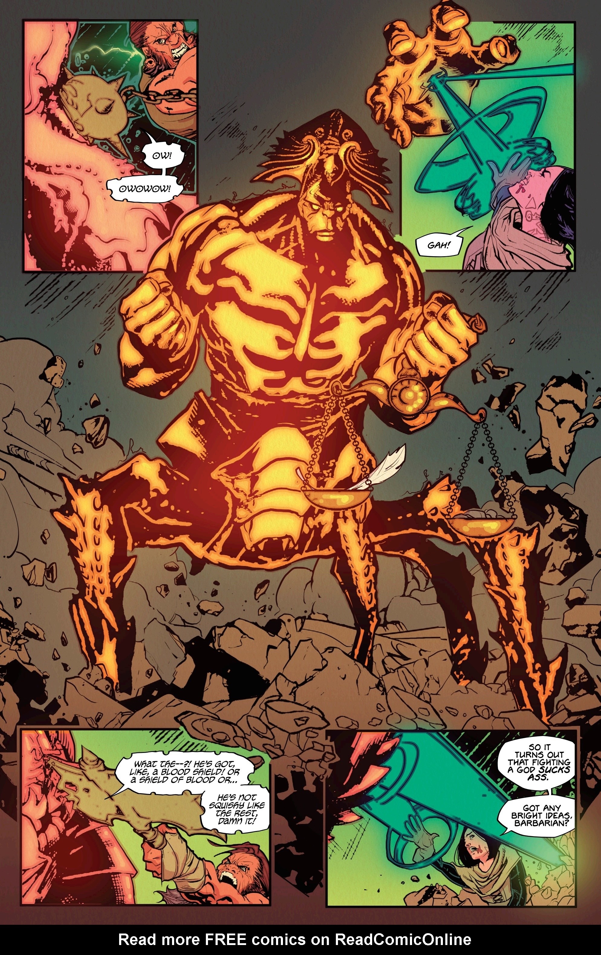 Read online Barbaric: Wrong Kind of Righteous comic -  Issue # Full - 38