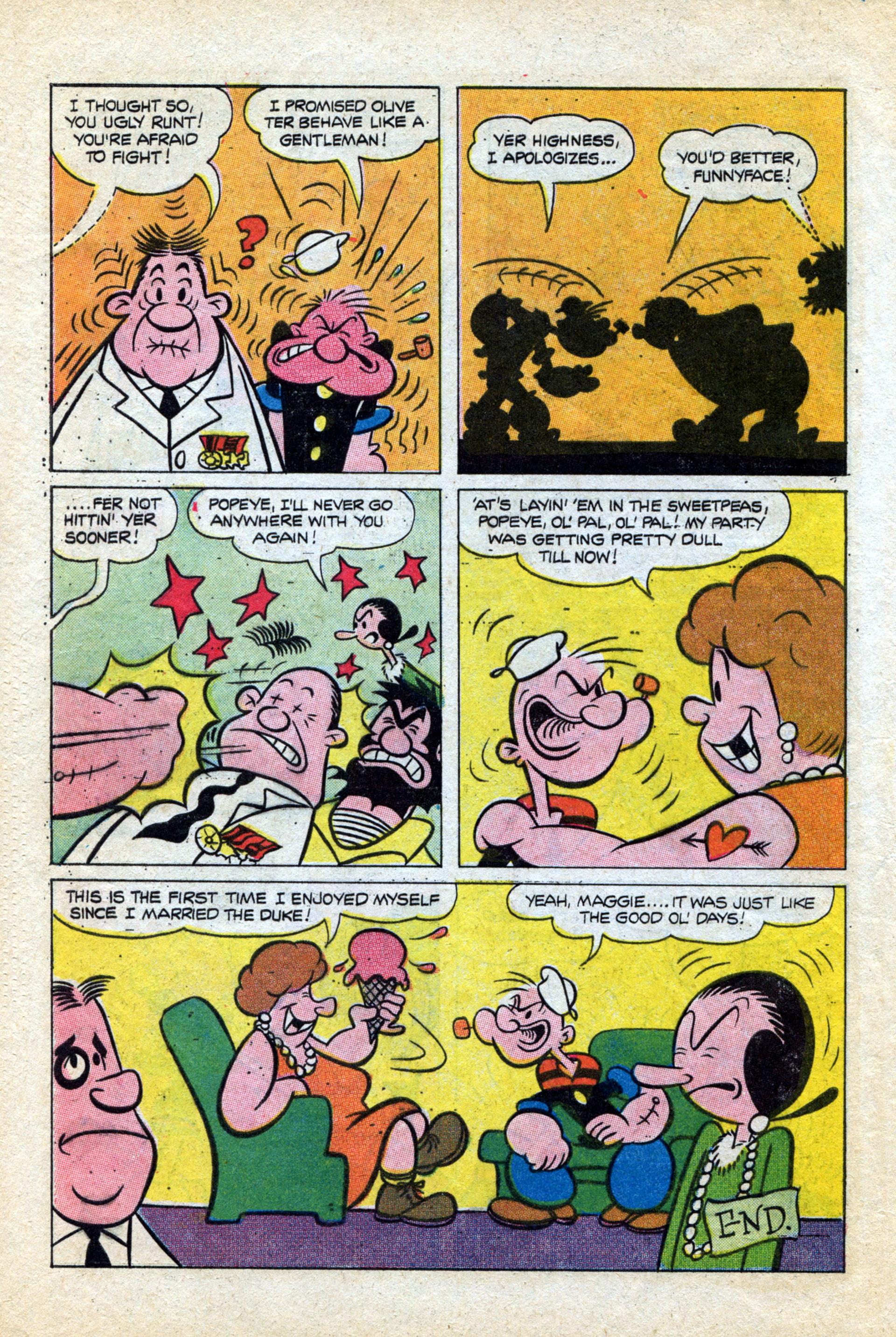 Read online Popeye (1948) comic -  Issue #121 - 31