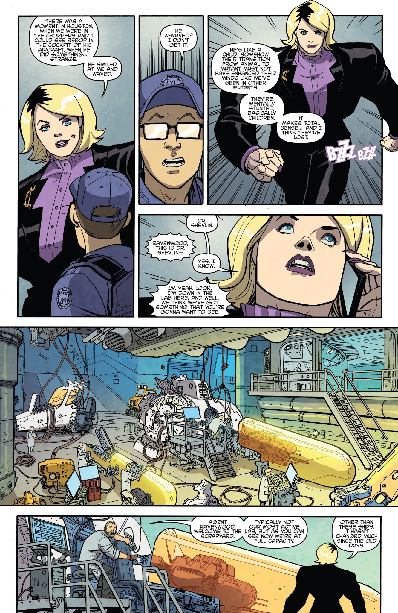 Read online Teenage Mutant Ninja Turtles: Bebop & Rocksteady Hit the Road comic -  Issue #4 - 12