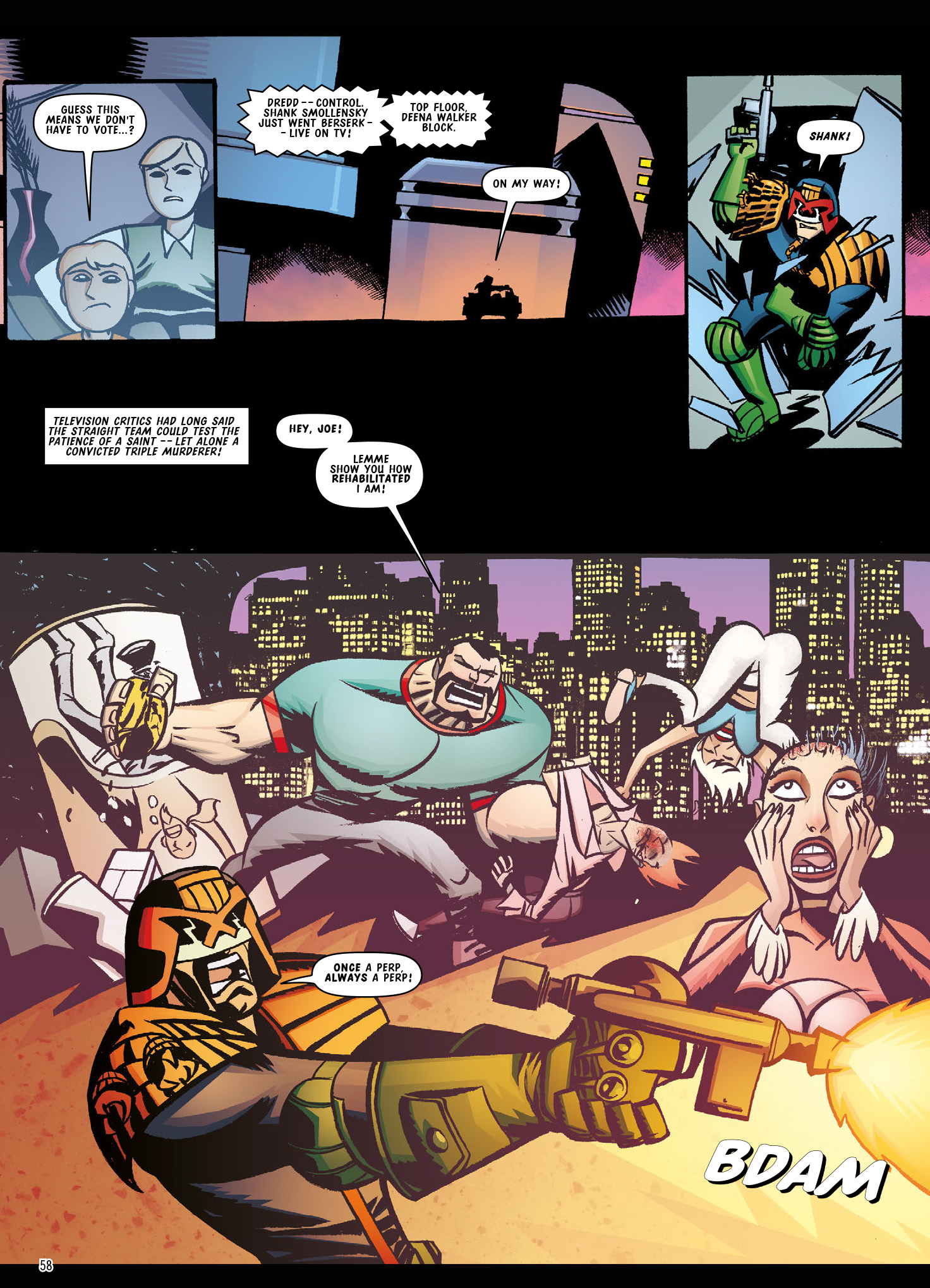 Read online Judge Dredd: The Complete Case Files comic -  Issue # TPB 42 (Part 1) - 60