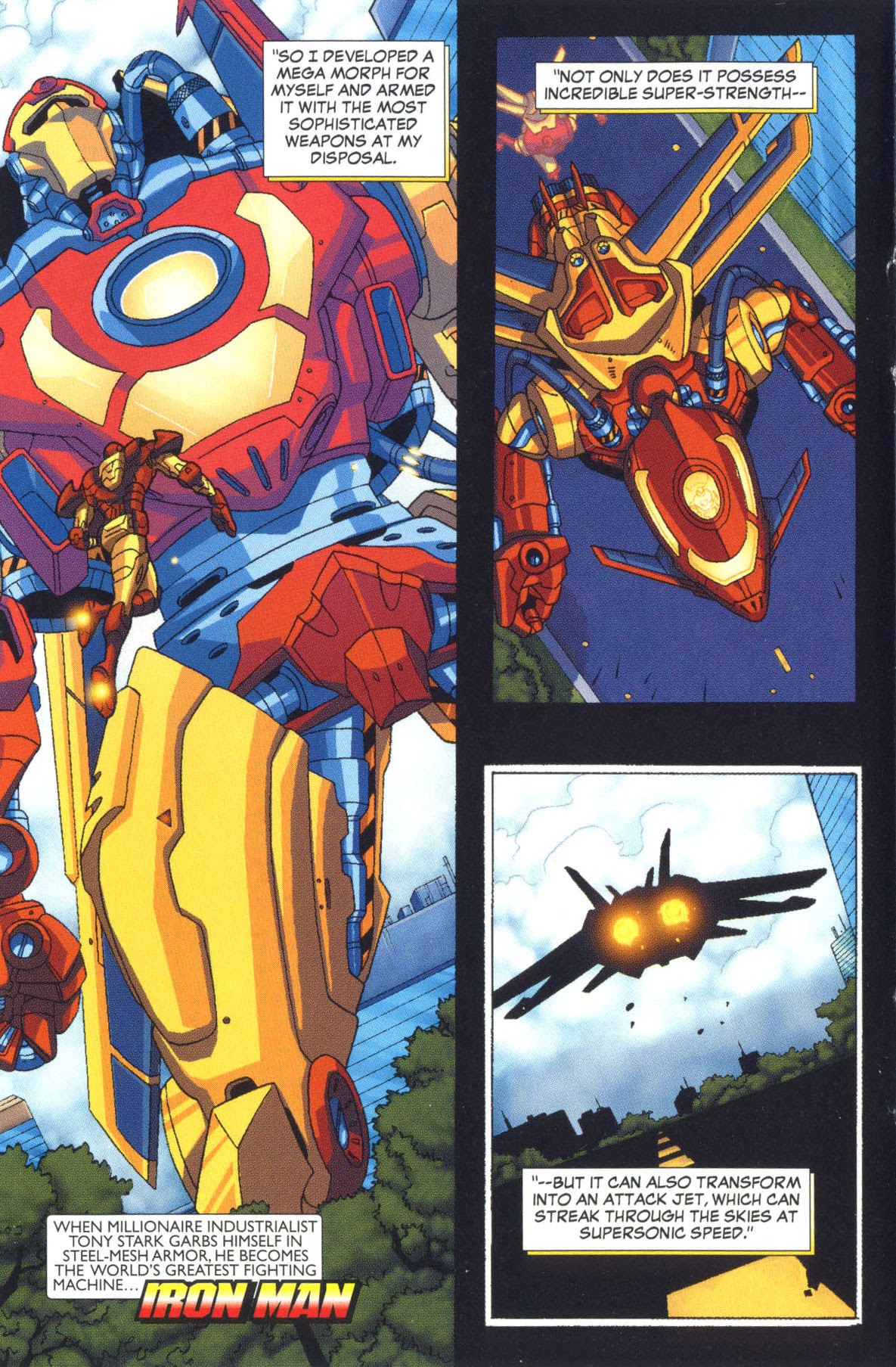 Read online Marvel Megamorphs comic -  Issue # Iron Man - 4
