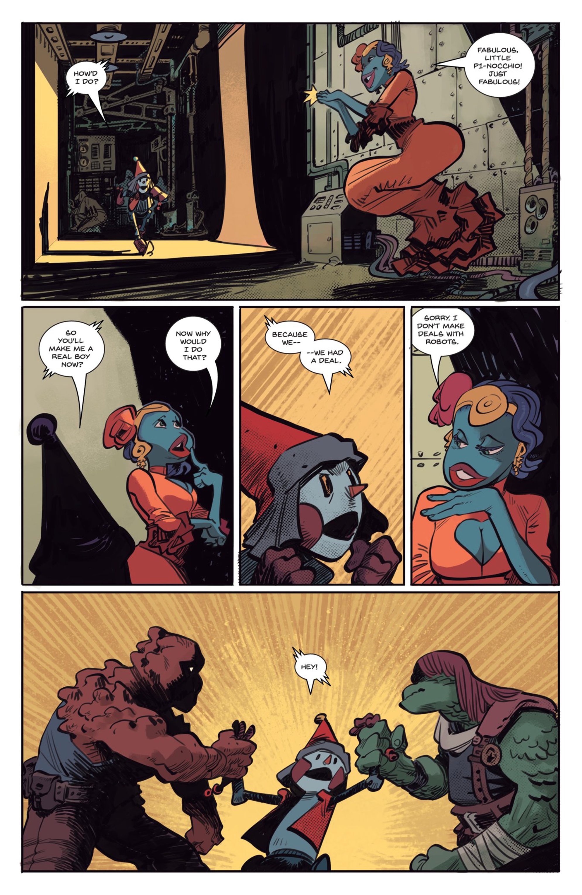 Read online Grimm Space P1-Nocchio comic -  Issue # Full - 11