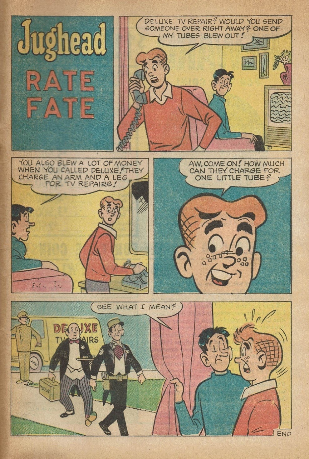 Read online Jughead's Jokes comic -  Issue #29 - 47