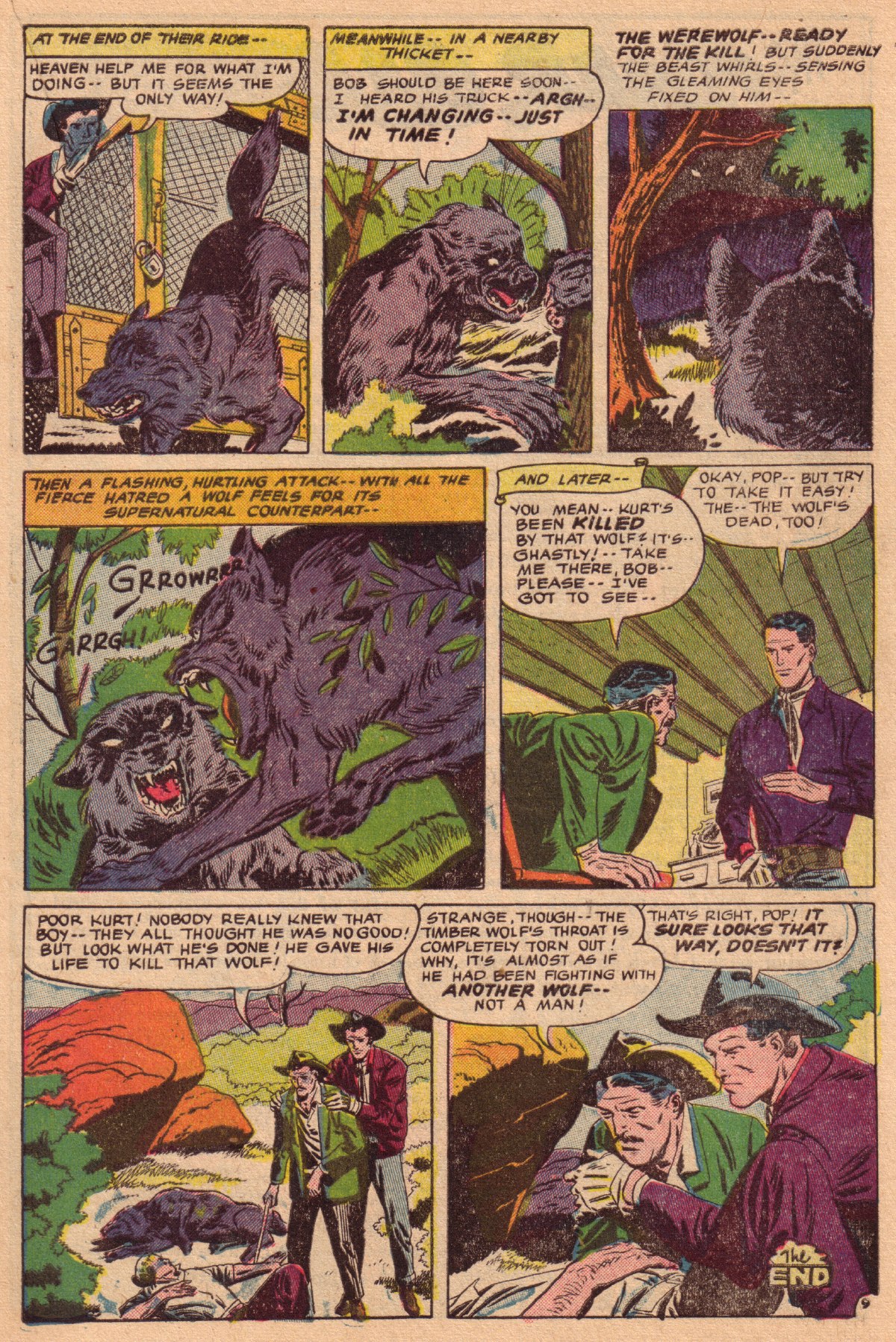 Read online Adventures Into The Unknown comic -  Issue #23 - 33