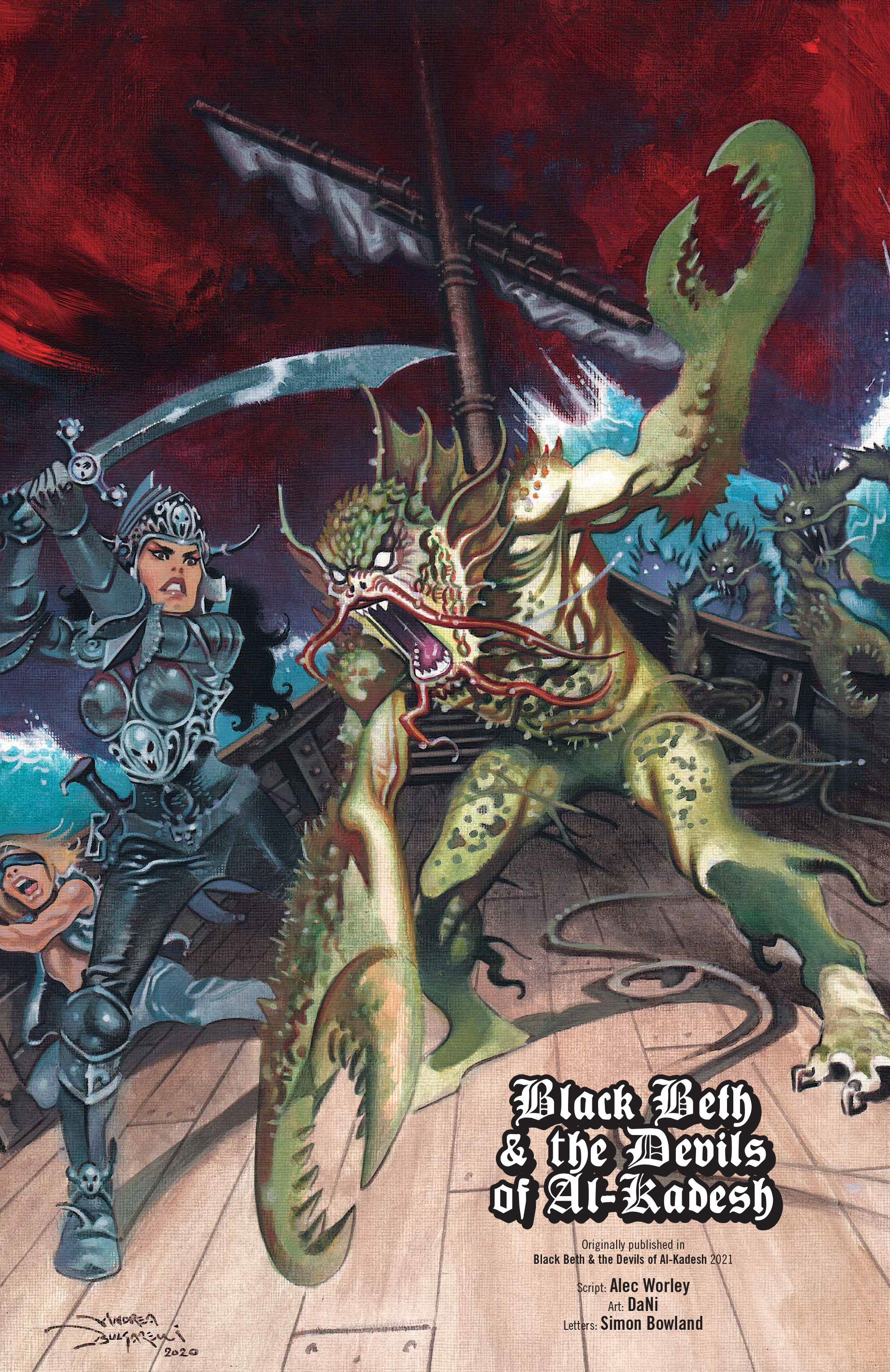 Read online Black Beth: Vengeance be thy name comic -  Issue # TPB - 45