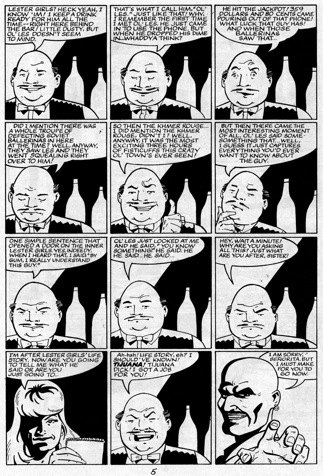Read online The Trouble With Girls (1989) comic -  Issue #11 - 7