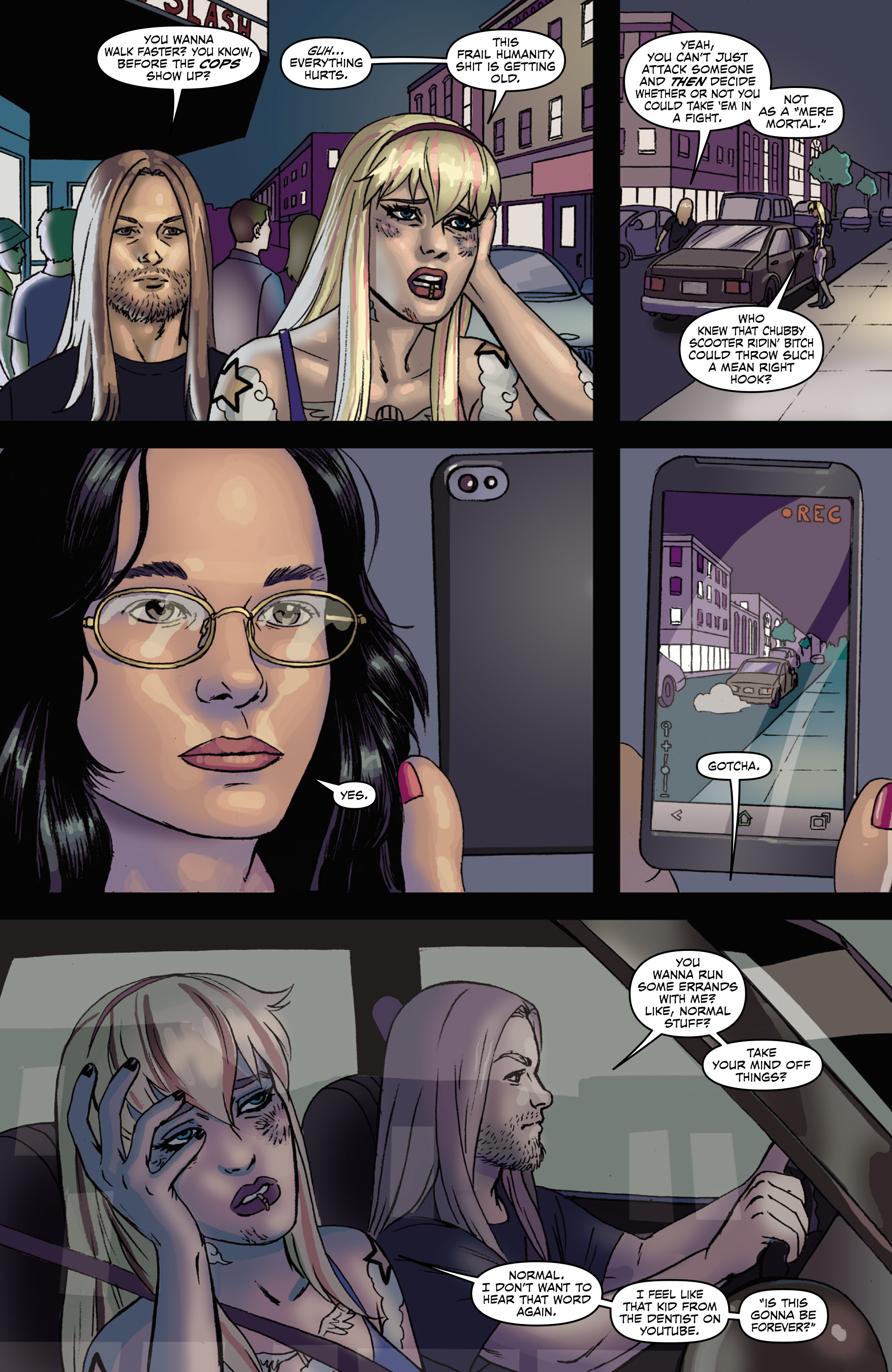 Read online Mercy Sparx Omnibus comic -  Issue # Full (Part 1) - 225