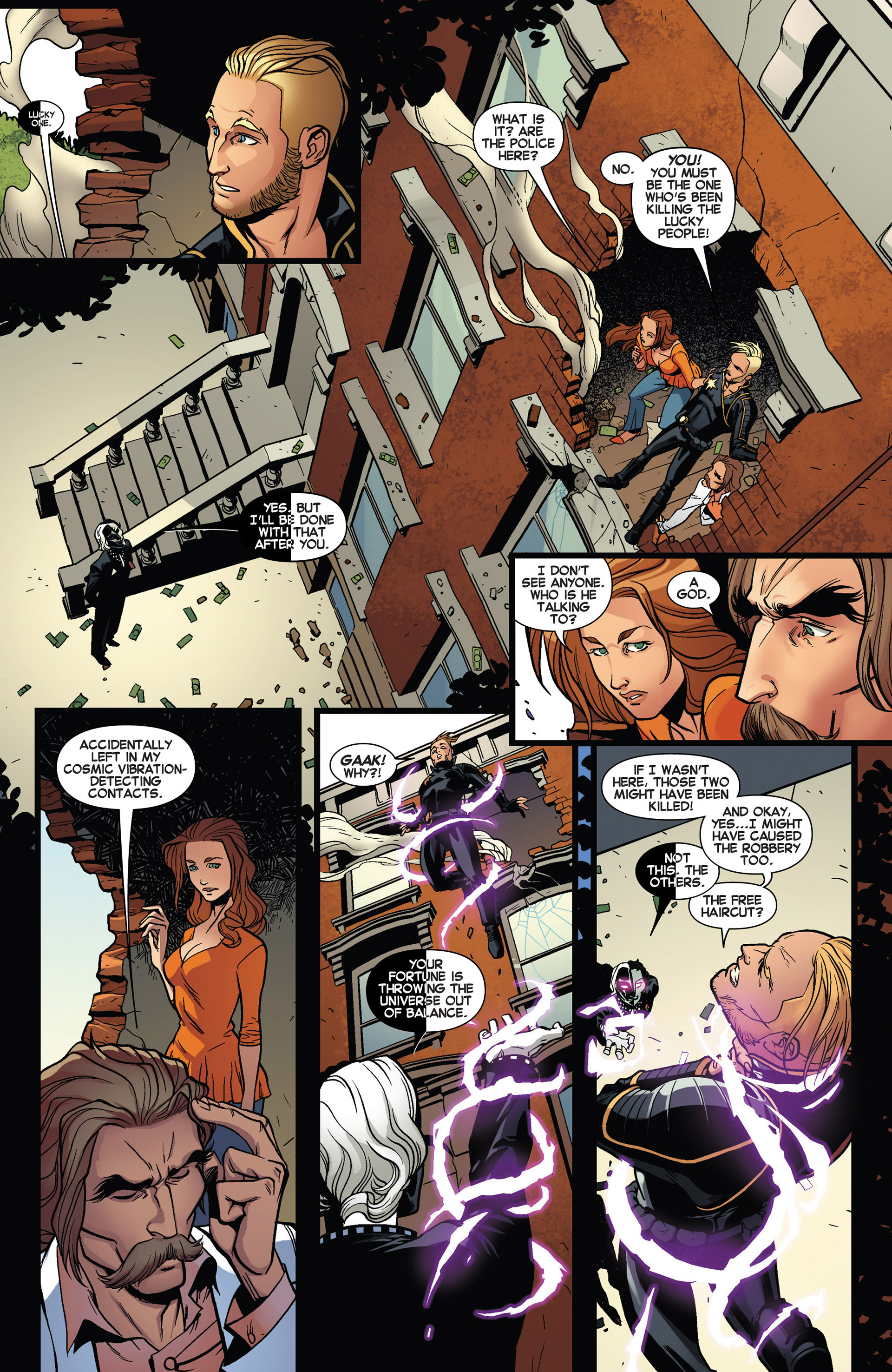 Read online Longshot Saves the Marvel Universe comic -  Issue #1 - 14