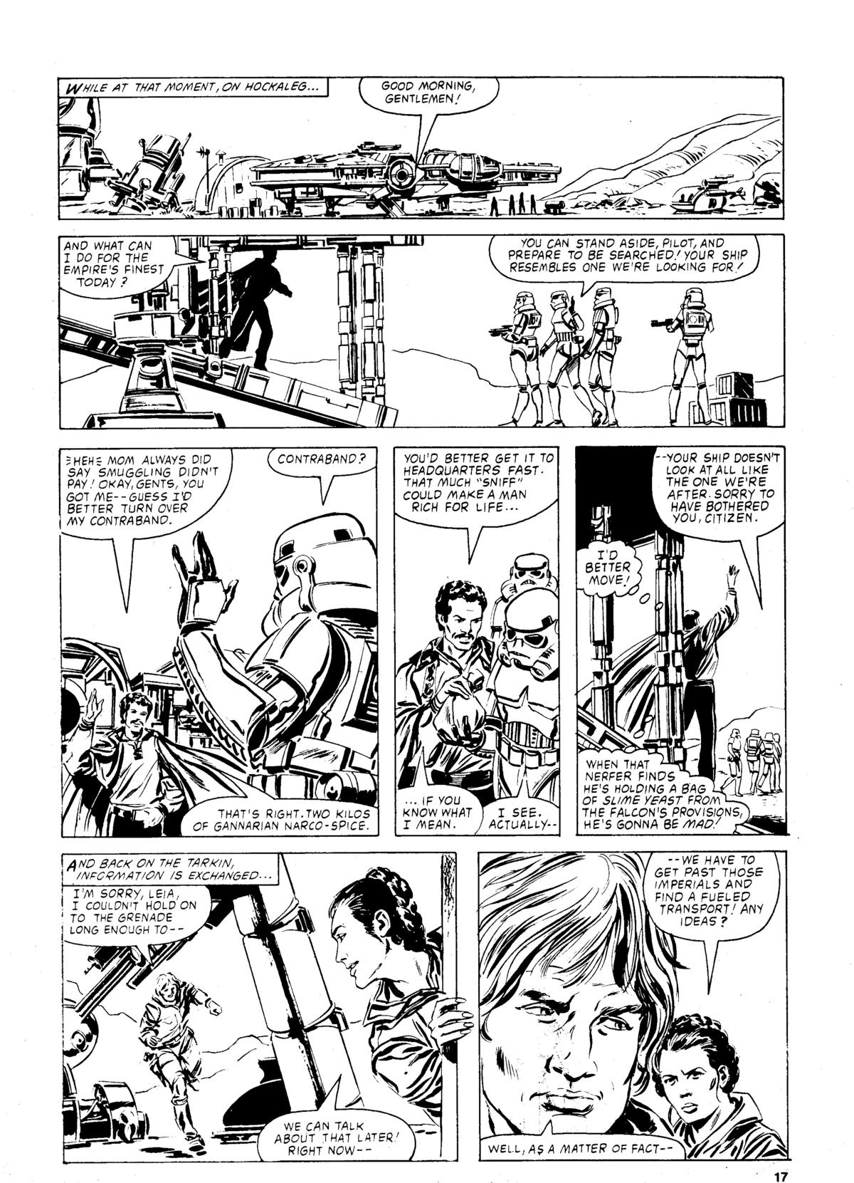 Read online Star Wars Weekly comic -  Issue #148 - 17