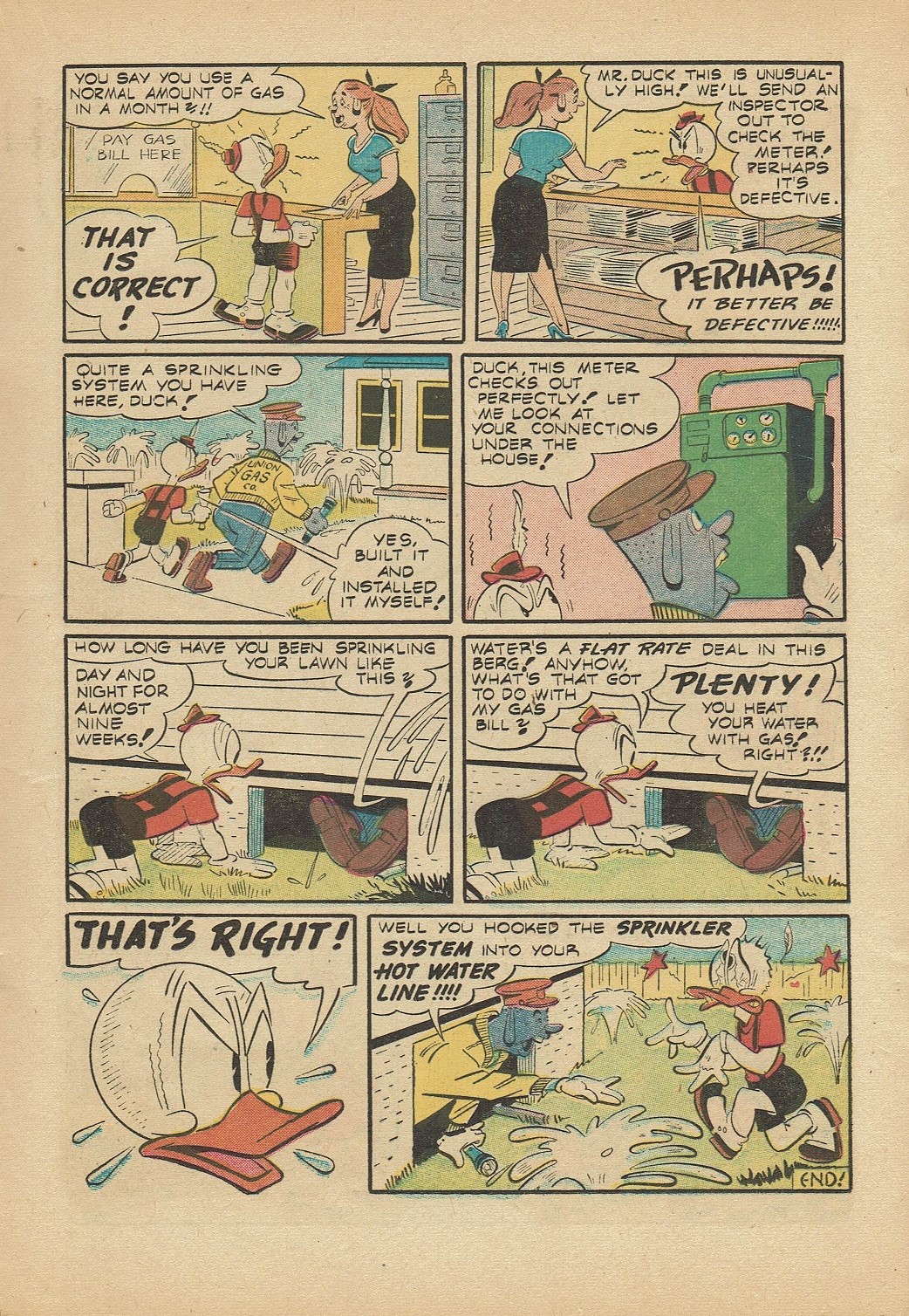 Read online Super Duck Comics comic -  Issue #67 - 17