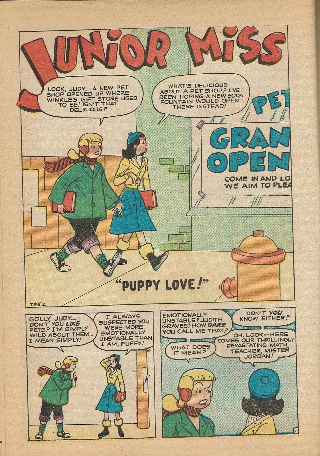 Read online Junior Miss (1947) comic -  Issue #38 - 10