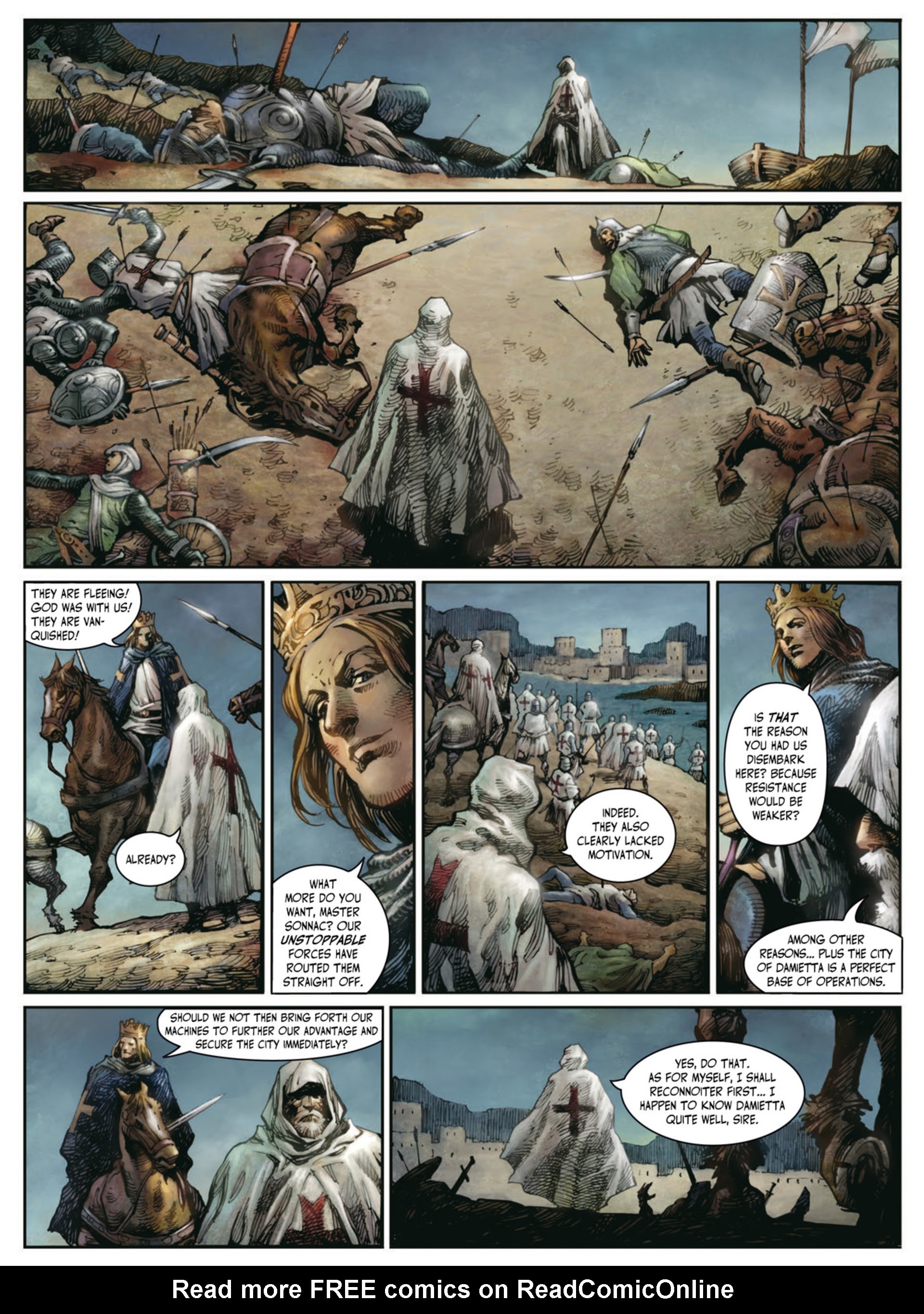 Read online Crusades comic -  Issue #3 - 17