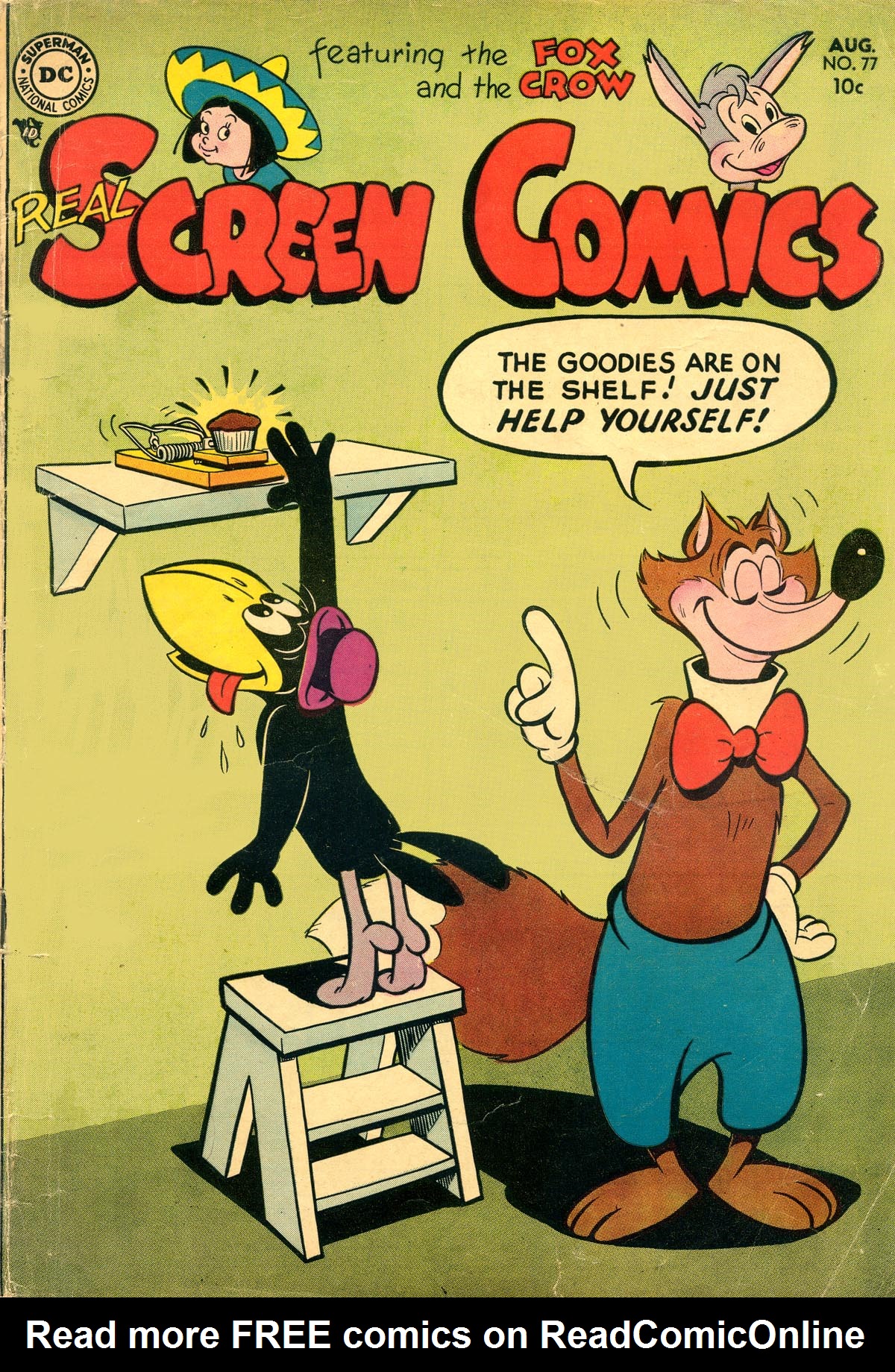 Read online Real Screen Comics comic -  Issue #77 - 1