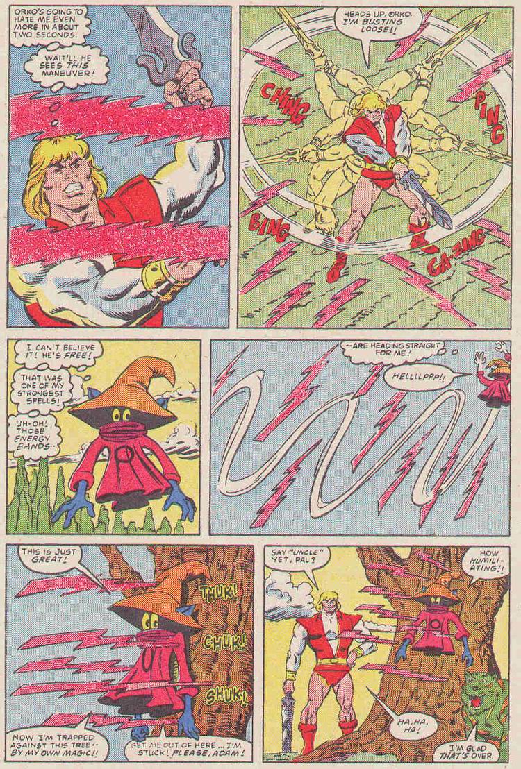Read online Masters of the Universe (1986) comic -  Issue #3 - 4