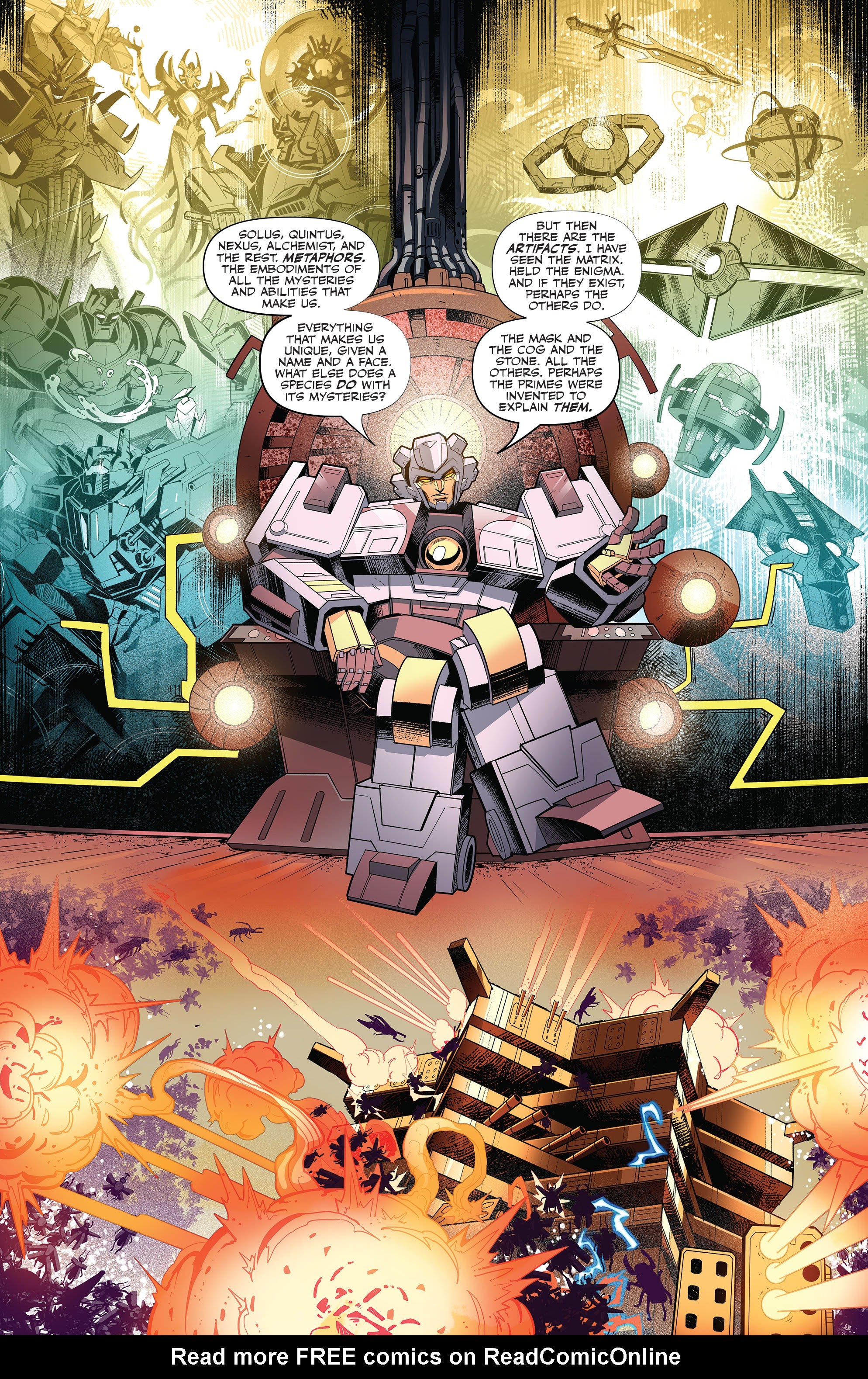 Read online Transformers (2019) comic -  Issue #34 - 21