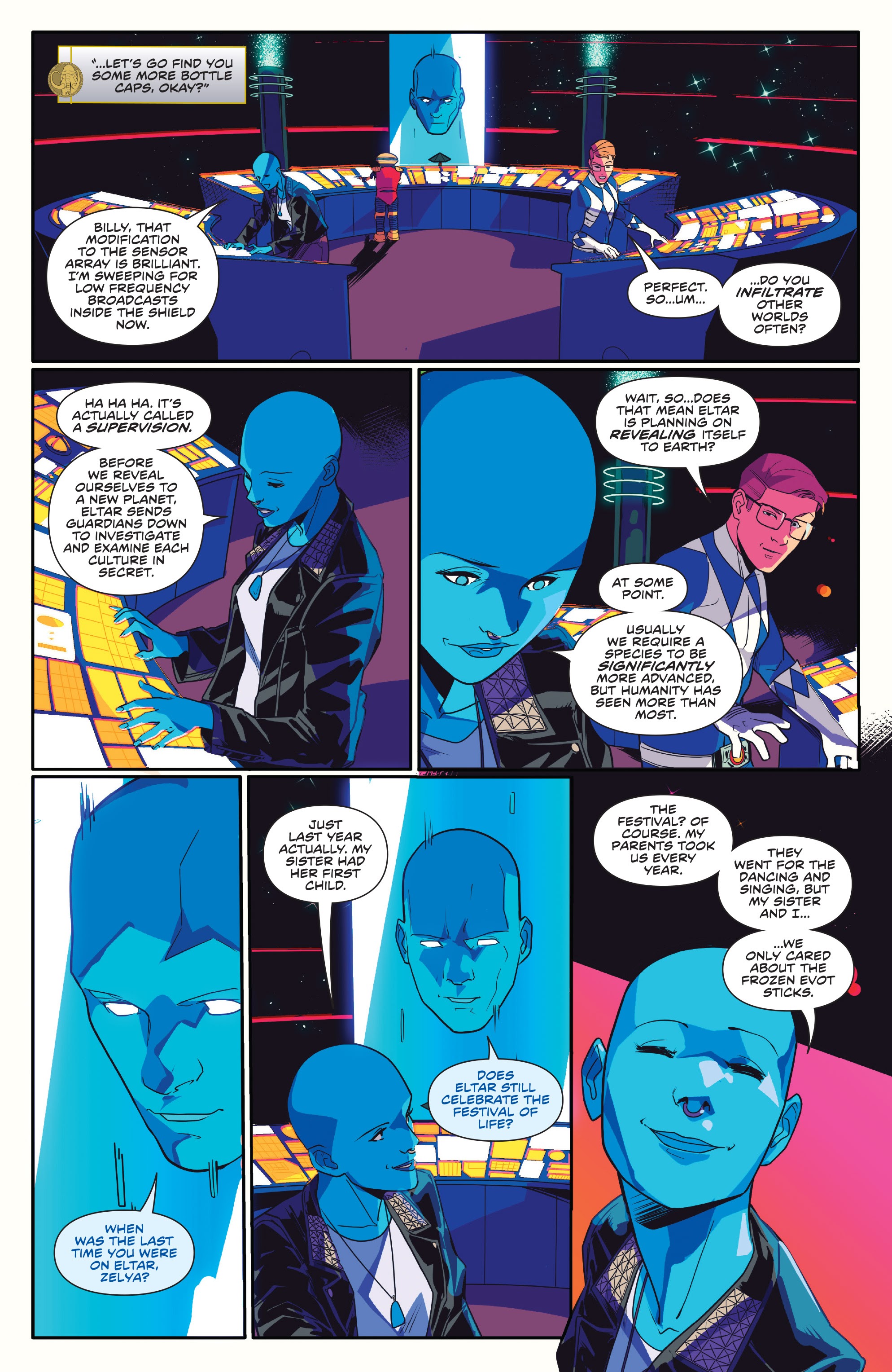 Read online Mighty Morphin comic -  Issue #6 - 14