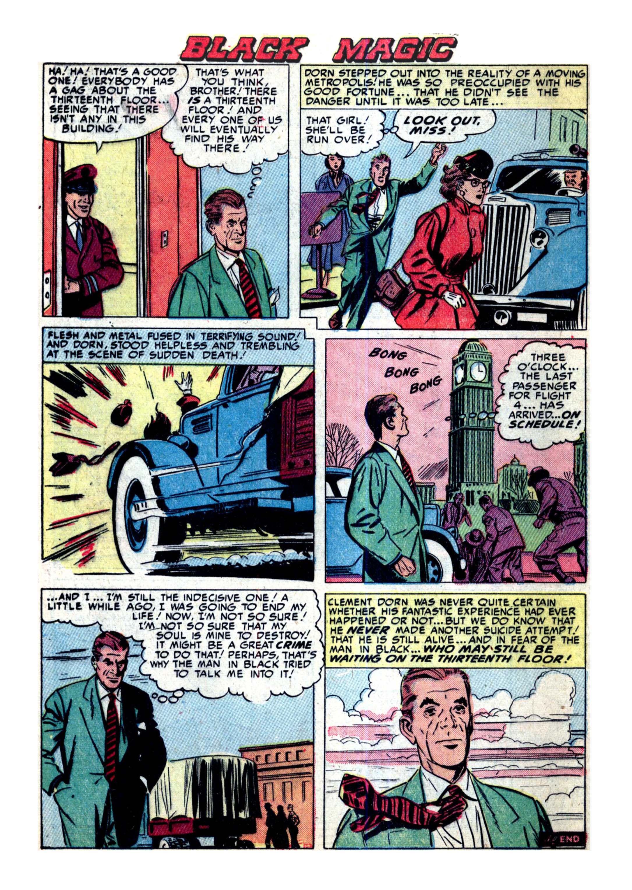 Read online Black Magic (1950) comic -  Issue #11 - 22