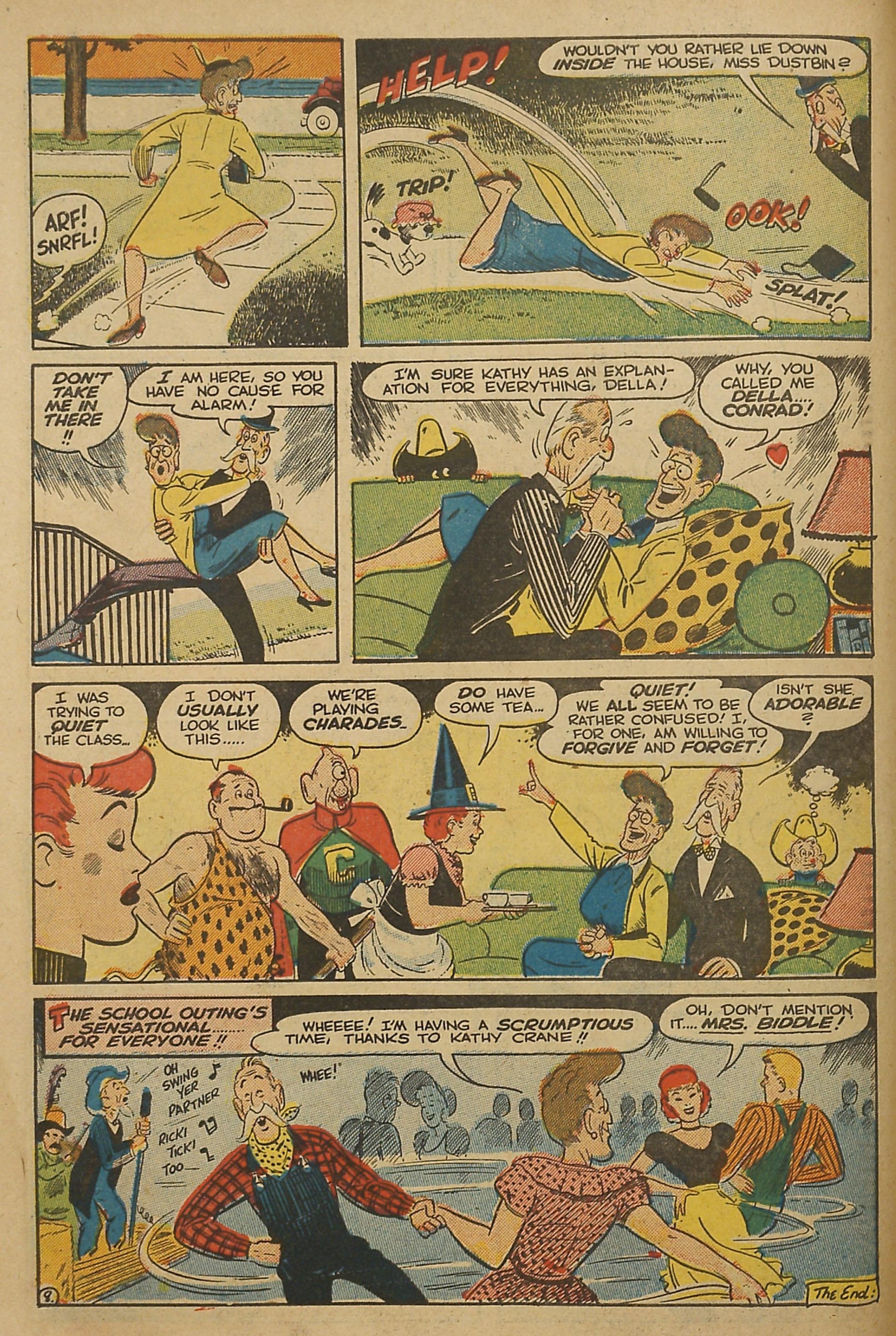 Read online Kathy (1949) comic -  Issue #7 - 10
