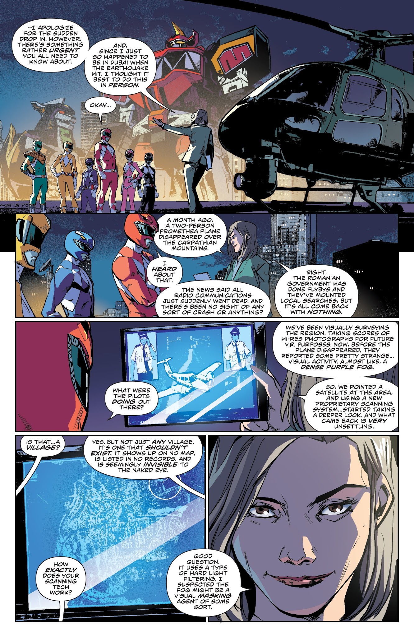 Read online Mighty Morphin Power Rangers comic -  Issue #18 - 3