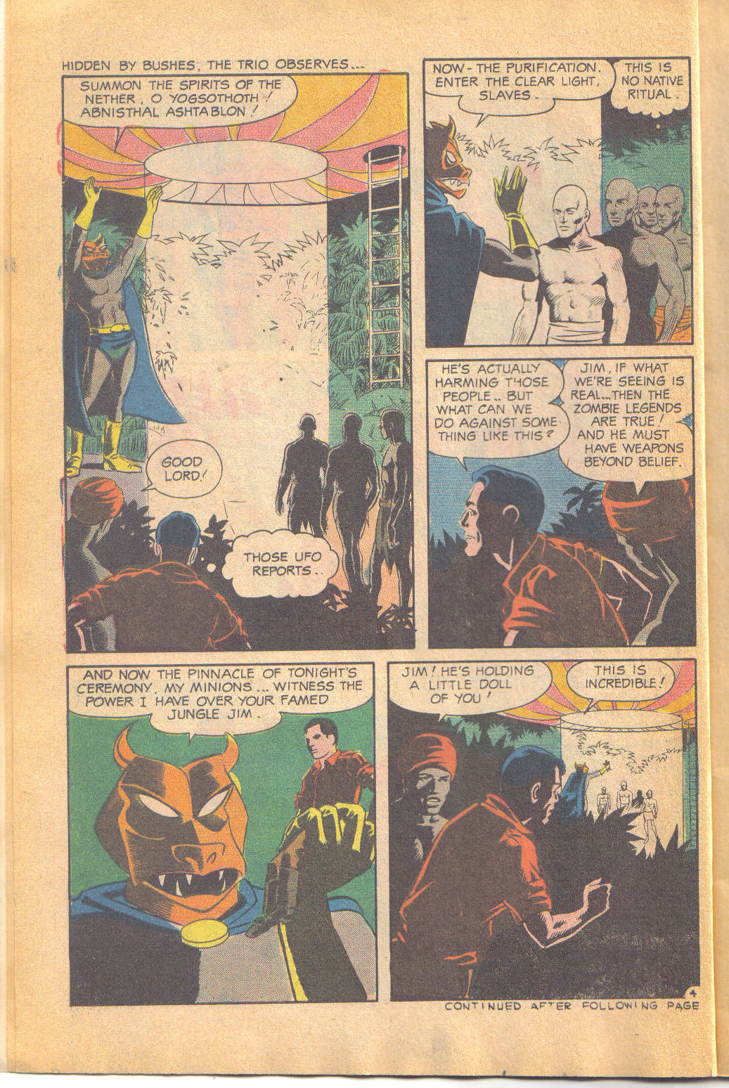 Read online Jungle Jim (1969) comic -  Issue #22 - 7