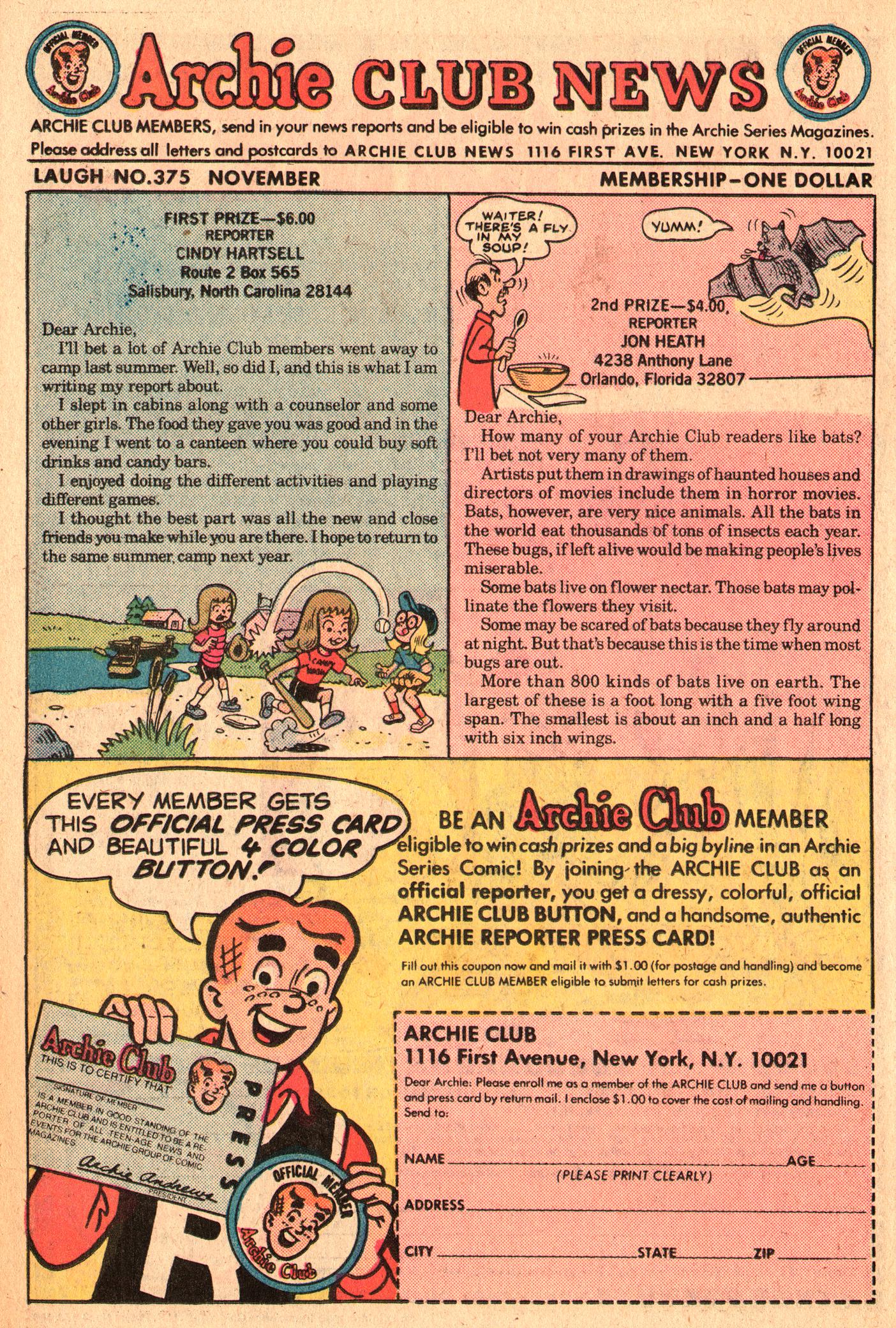 Read online Laugh (Comics) comic -  Issue #375 - 26