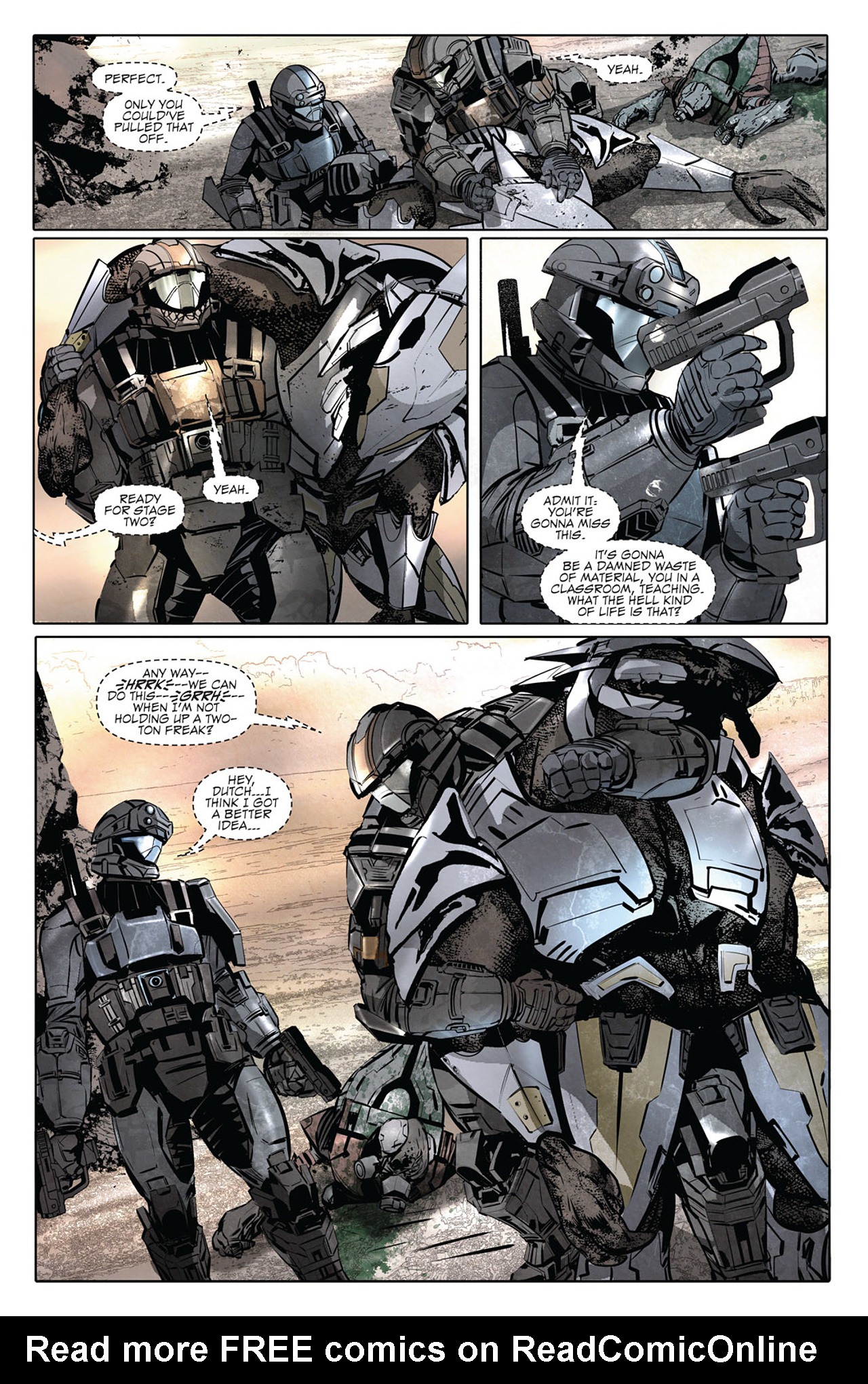 Read online Halo: Helljumper comic -  Issue # Full - 92