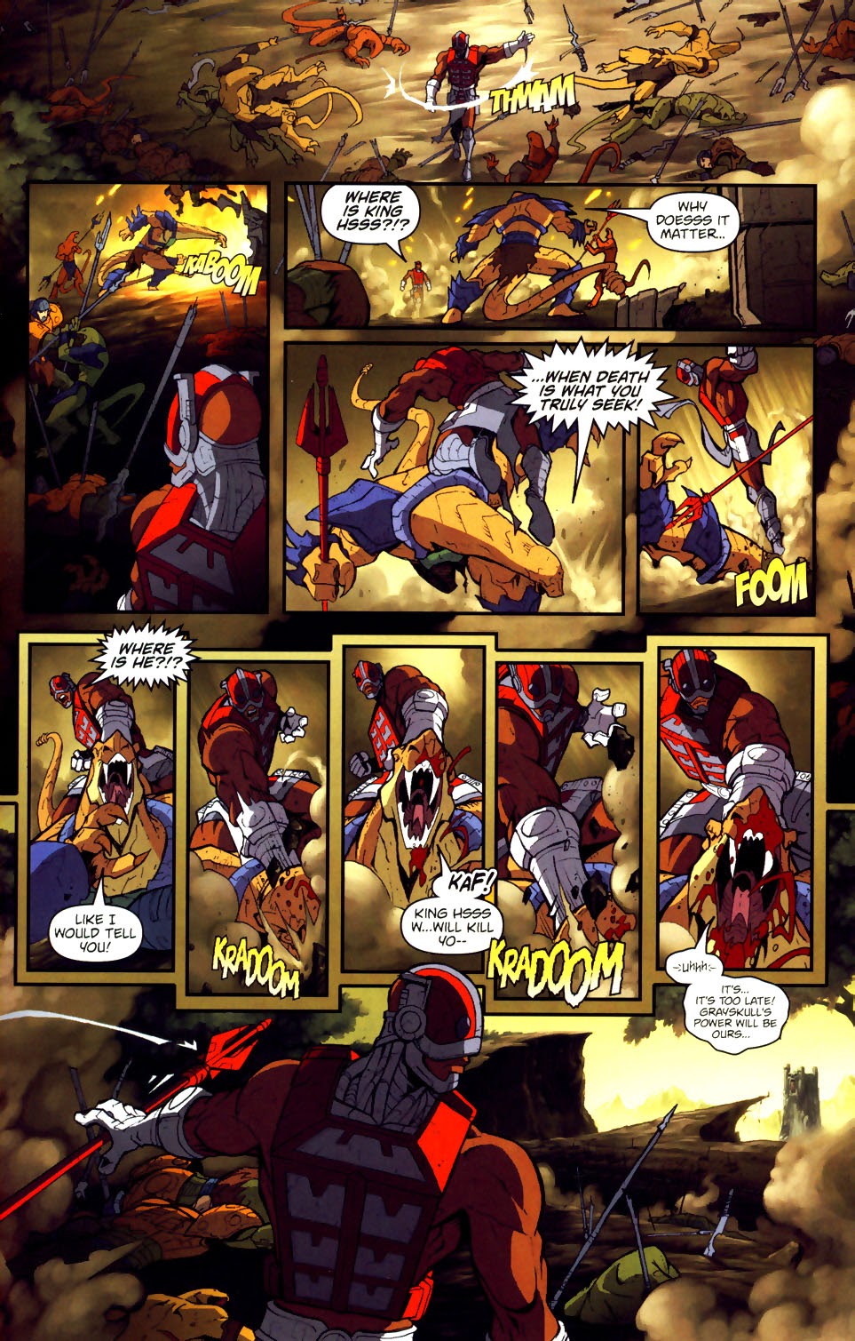 Read online Masters of the Universe Rise of the Snake Men comic -  Issue #3 - 10