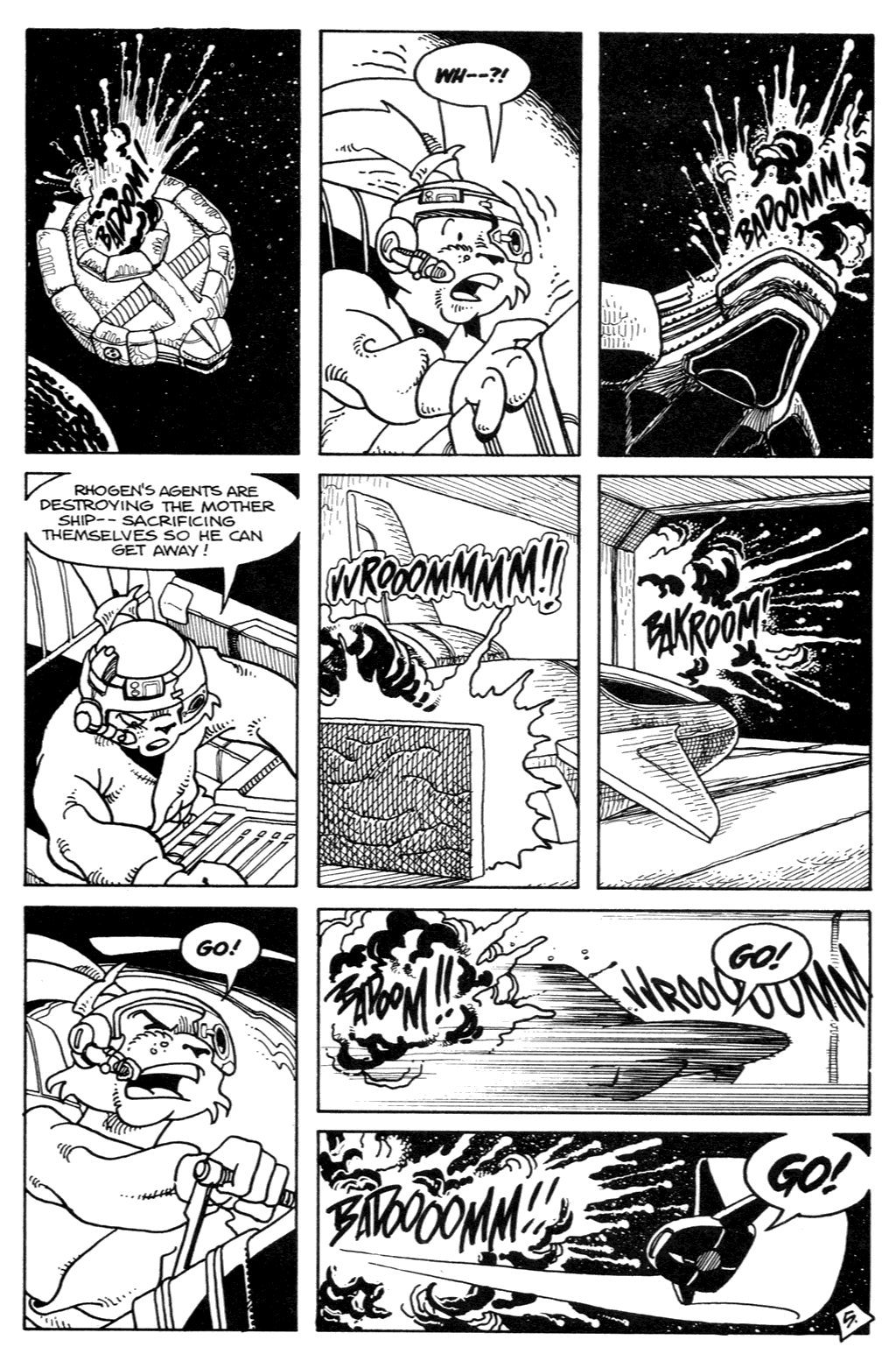 Read online Space Usagi comic -  Issue #2 - 7