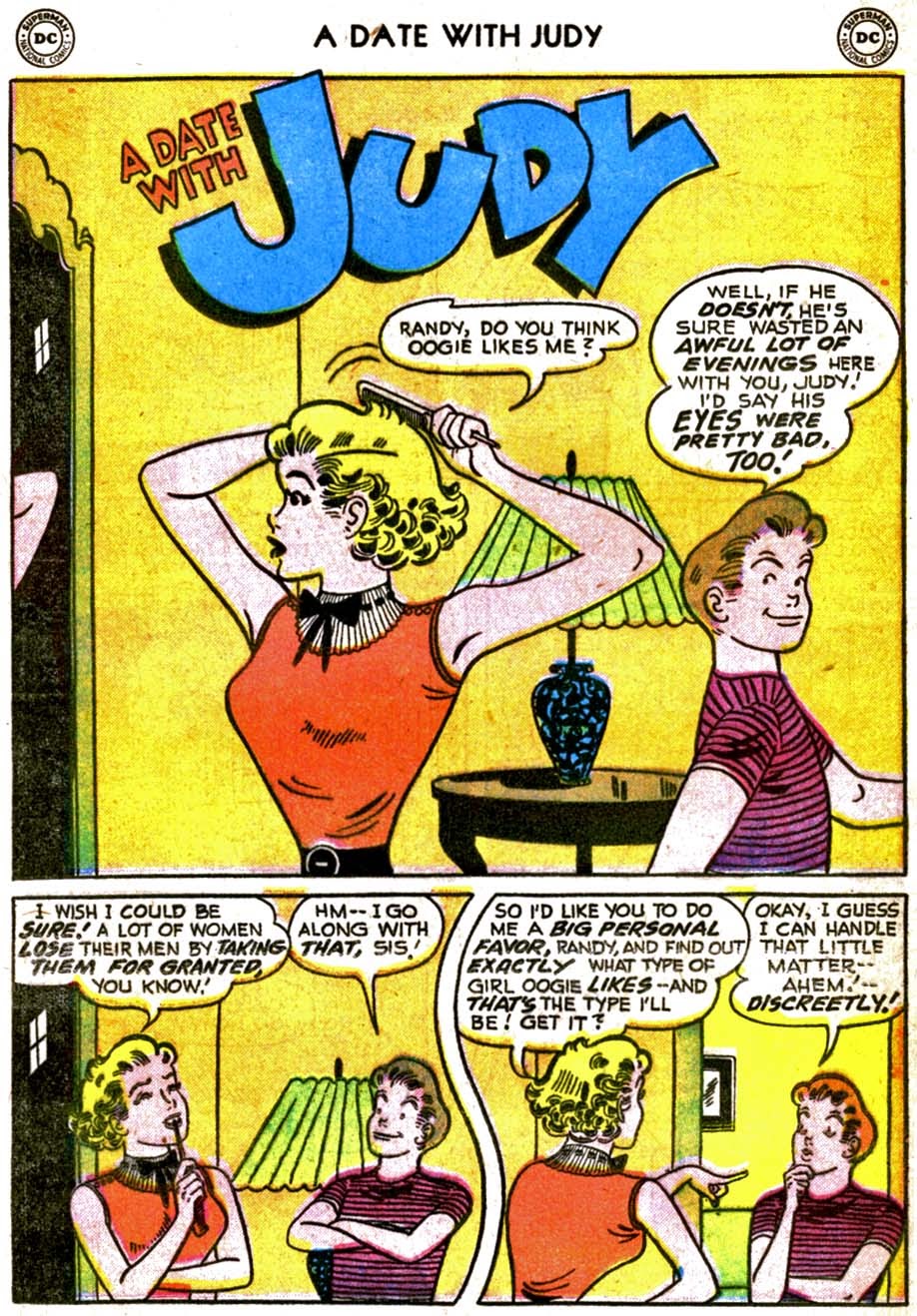 Read online A Date with Judy comic -  Issue #51 - 11
