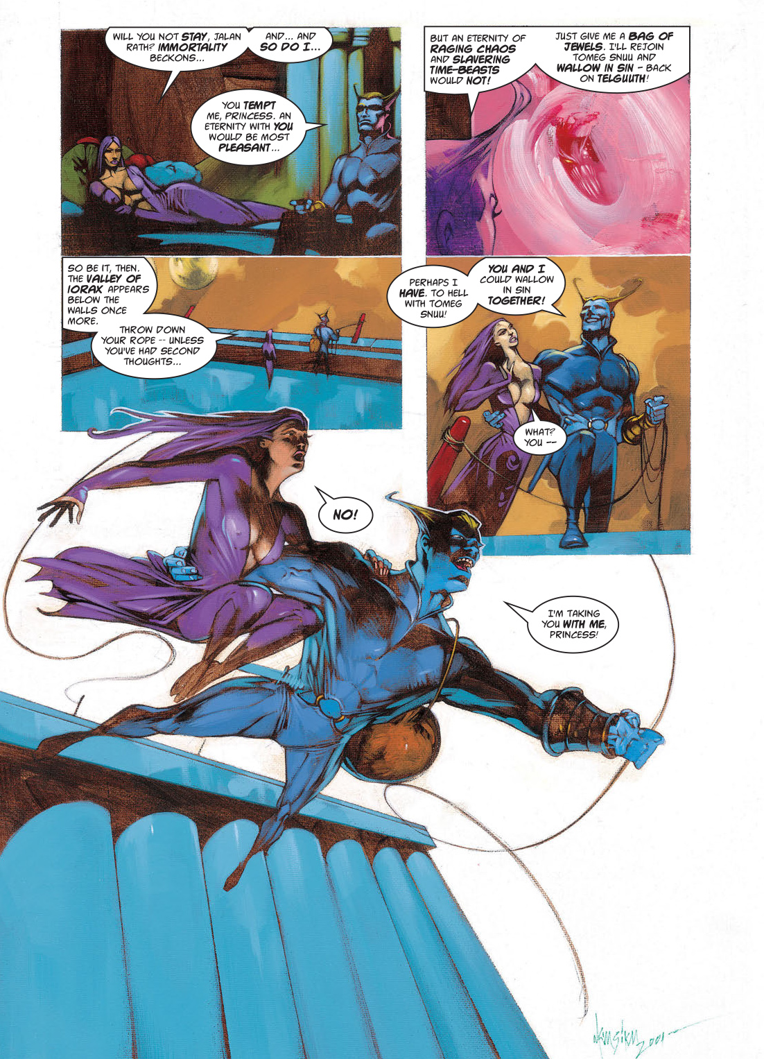 Read online Tales of Telguuth comic -  Issue # TPB - 77