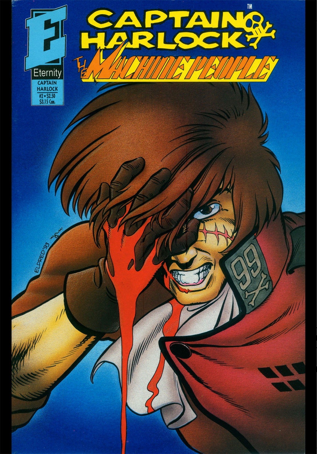 Read online Captain Harlock: The Machine People comic -  Issue #2 - 1