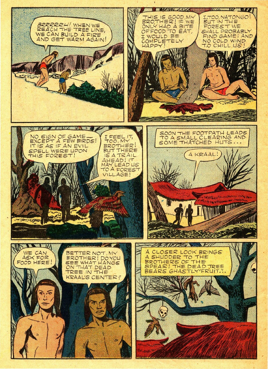 Read online Tarzan (1948) comic -  Issue #38 - 46