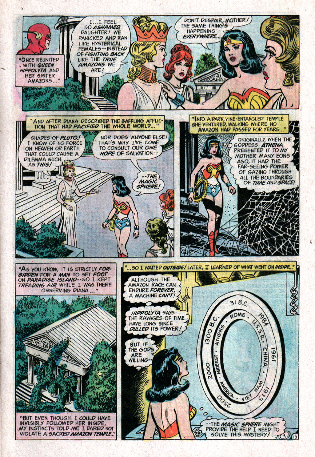 Read online Wonder Woman (1942) comic -  Issue #213 - 21