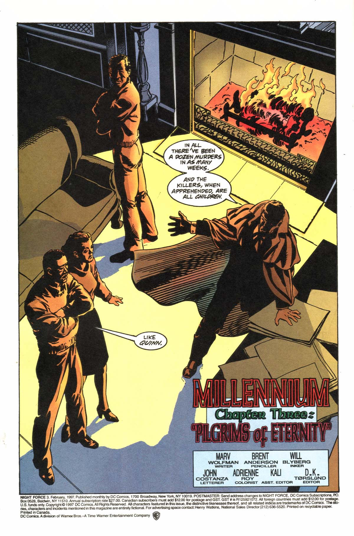 Read online Night Force comic -  Issue #3 - 5