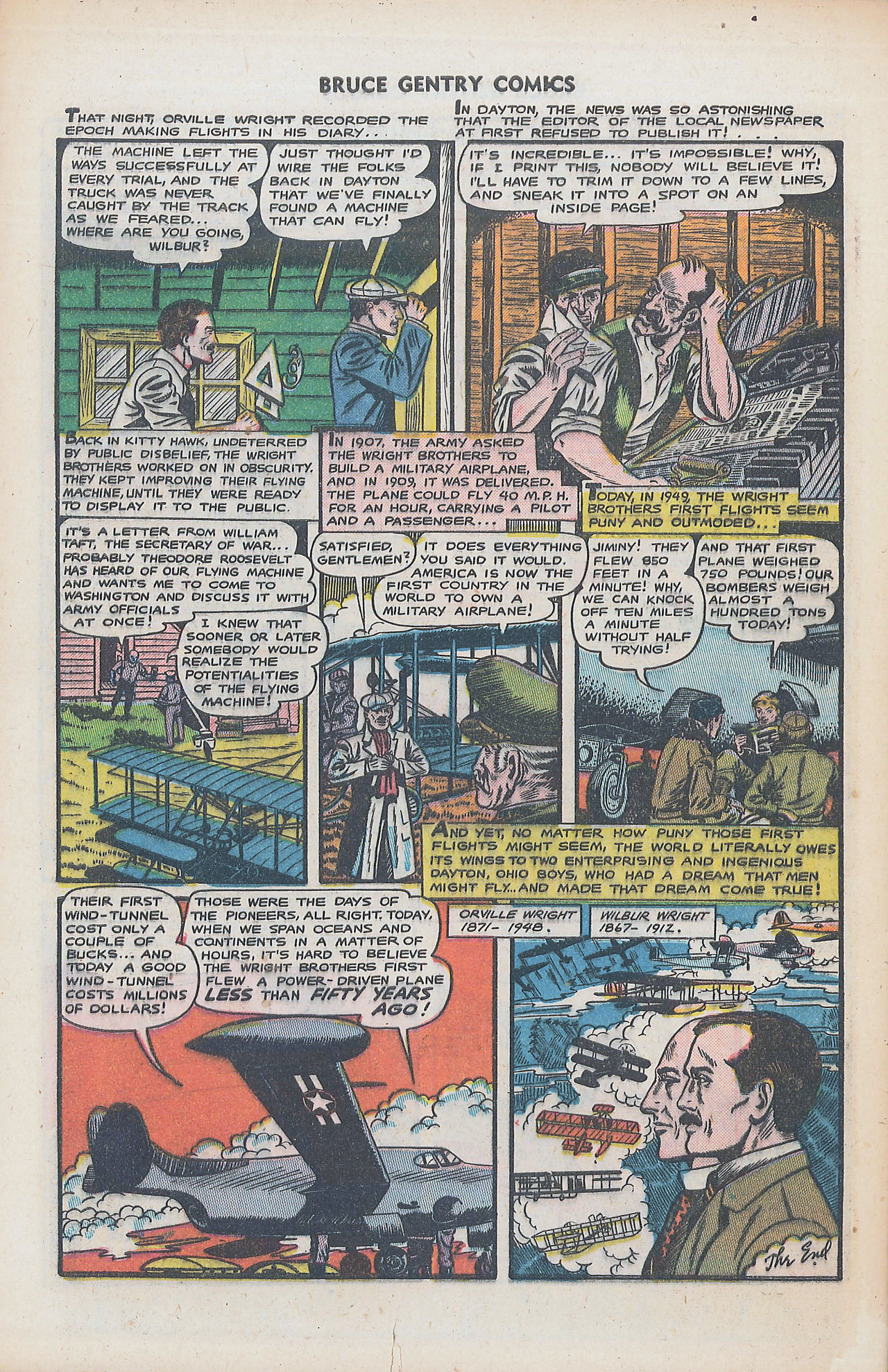 Read online Bruce Gentry comic -  Issue #7 - 28