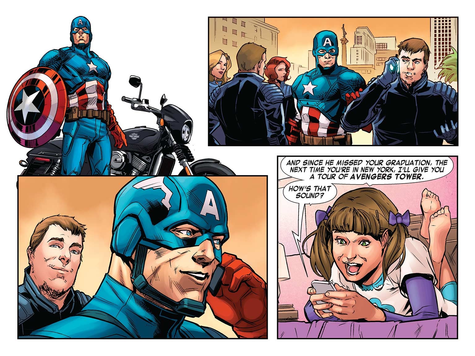 Read online Captain America Featuring Road Force comic -  Issue # Full - 55