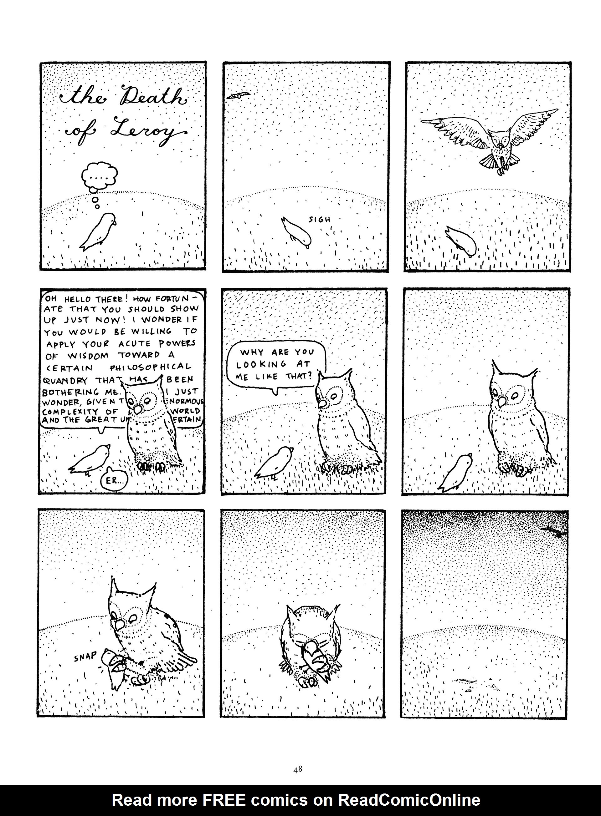 Read online Big Questions comic -  Issue # TPB (Part 1) - 59