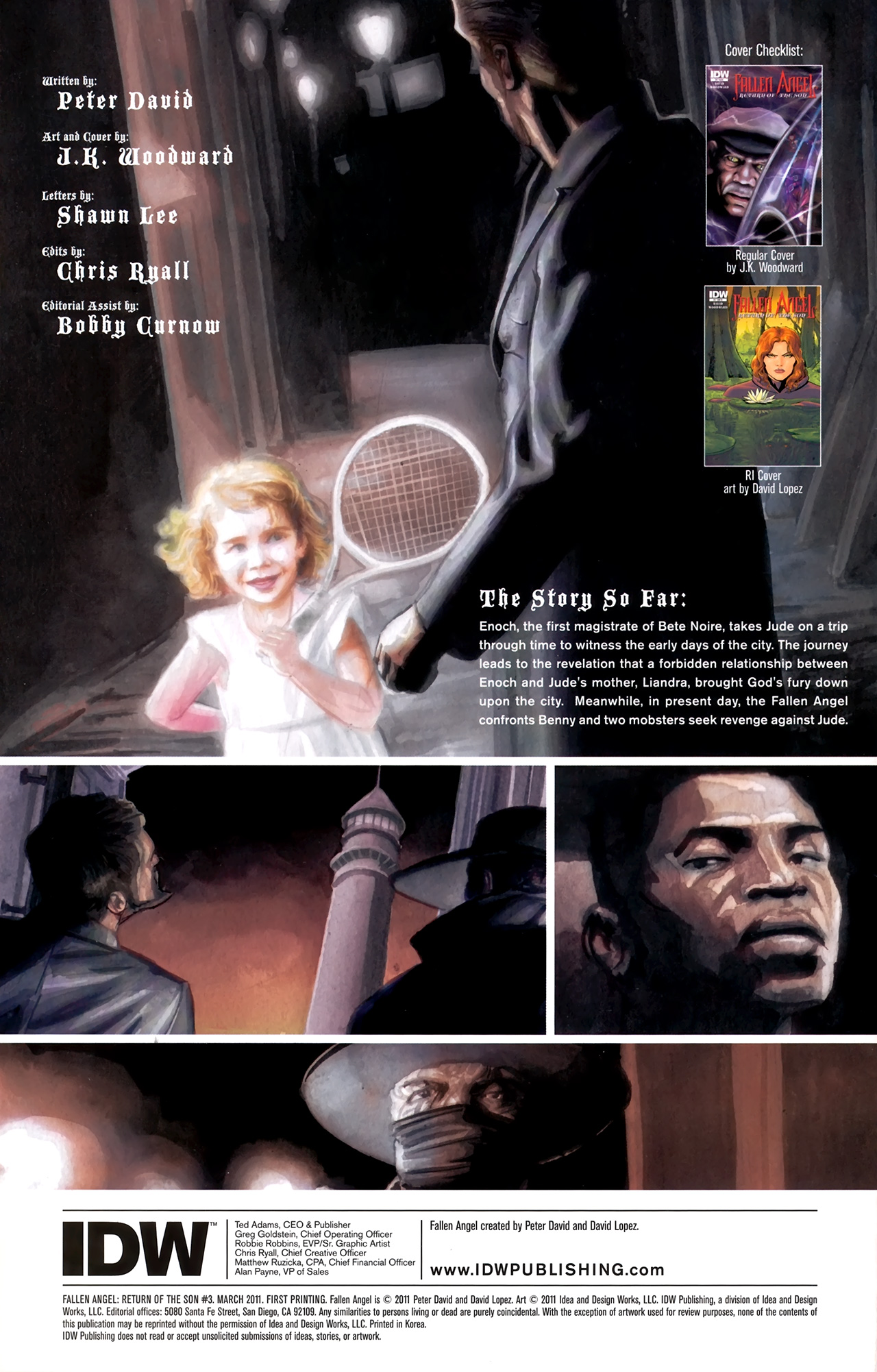 Read online Fallen Angel: Return of the Son comic -  Issue #3 - 3