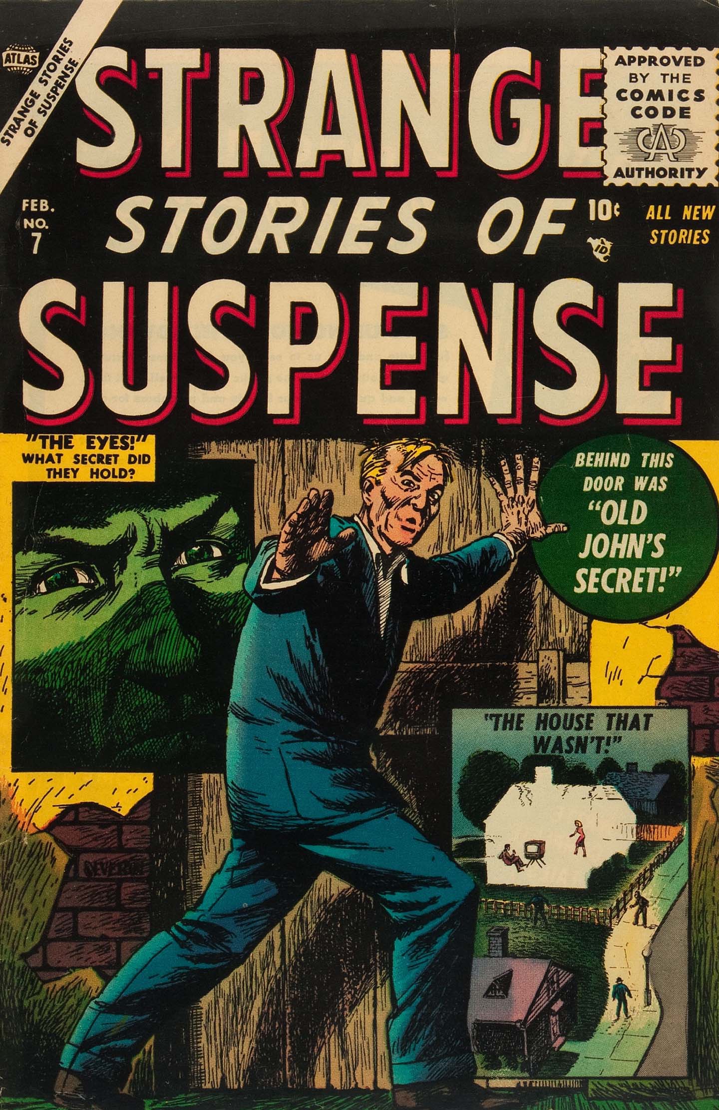 Read online Strange Stories of Suspense comic -  Issue #7 - 1