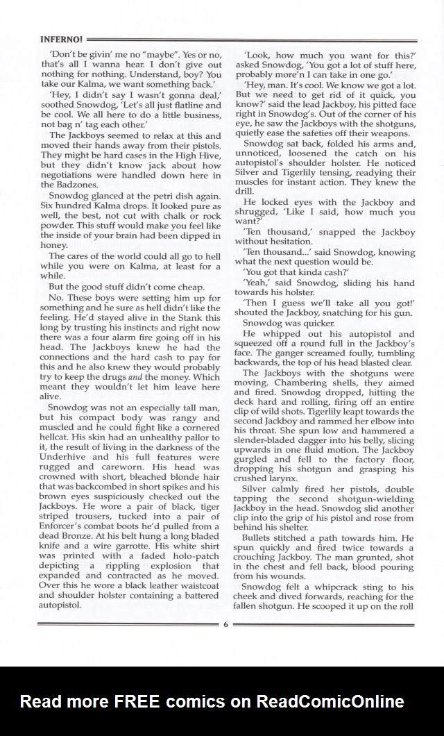 Read online Inferno! (1997) comic -  Issue #24 - 6
