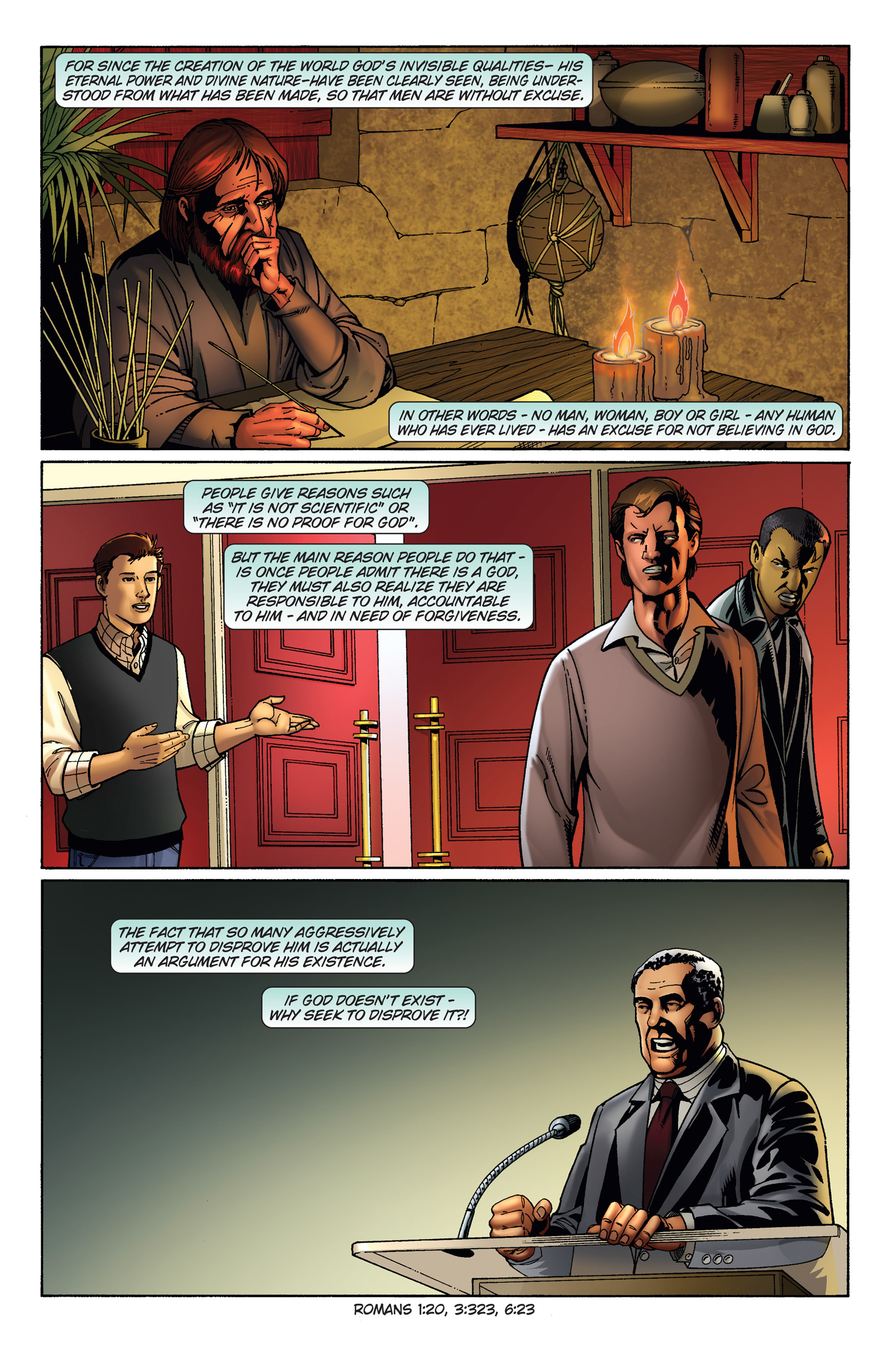 Read online 101 Questions About the Bible and Christianity comic -  Issue #4 - 17
